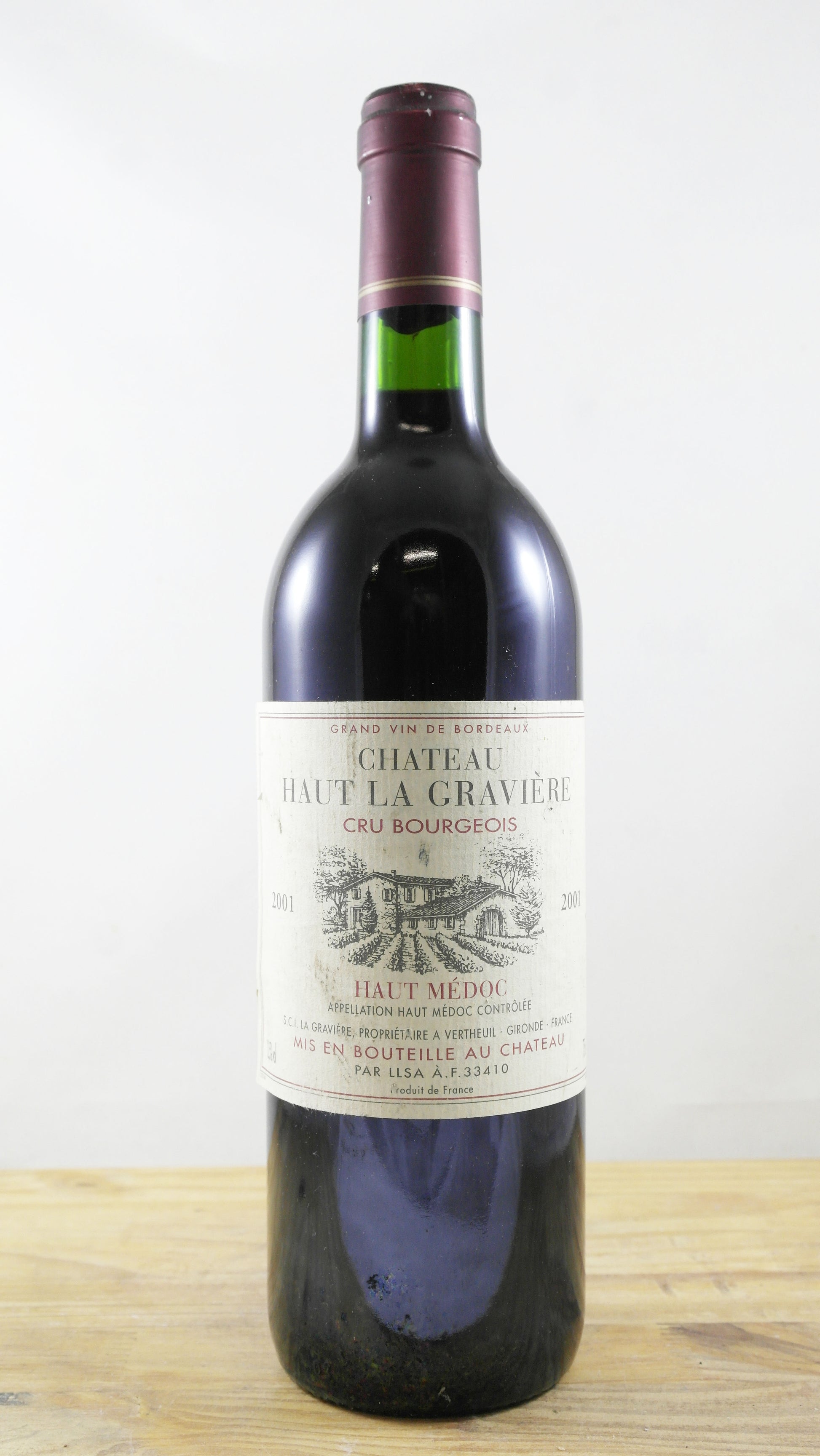 Château Haut La Gravière 2001