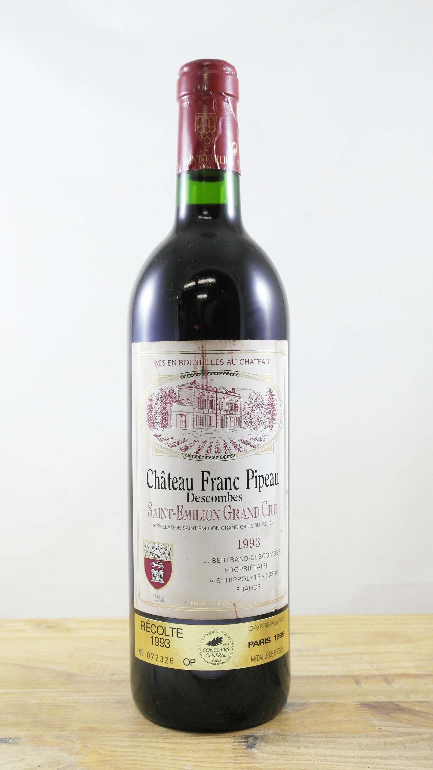 Château Franc Pipeau Descombes 1993