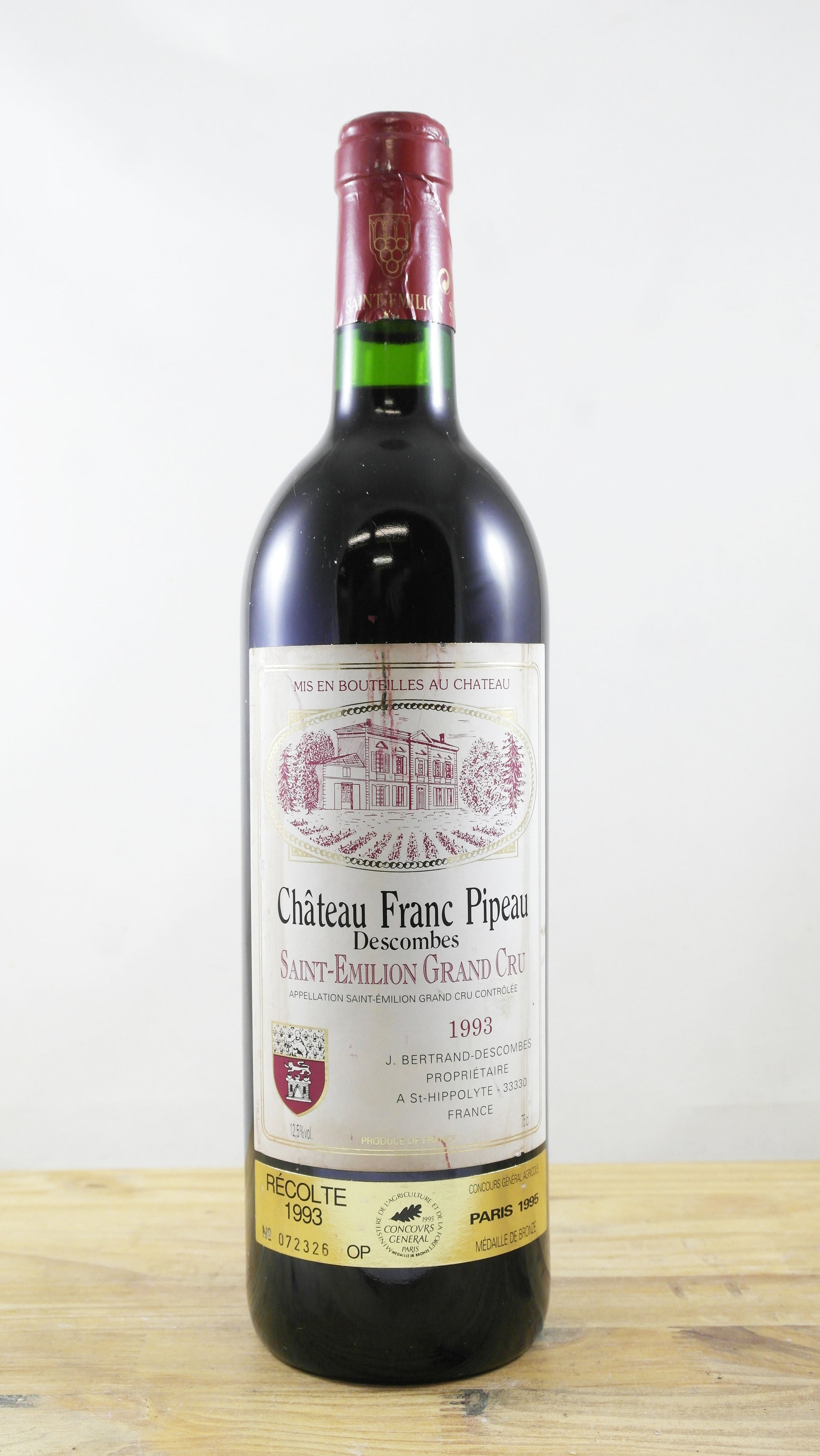 Château Franc Pipeau Descombes 1993