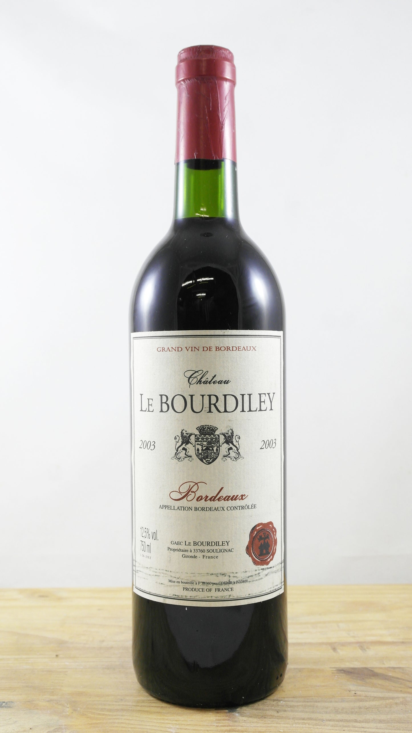 Château Le Bourdiley 2003