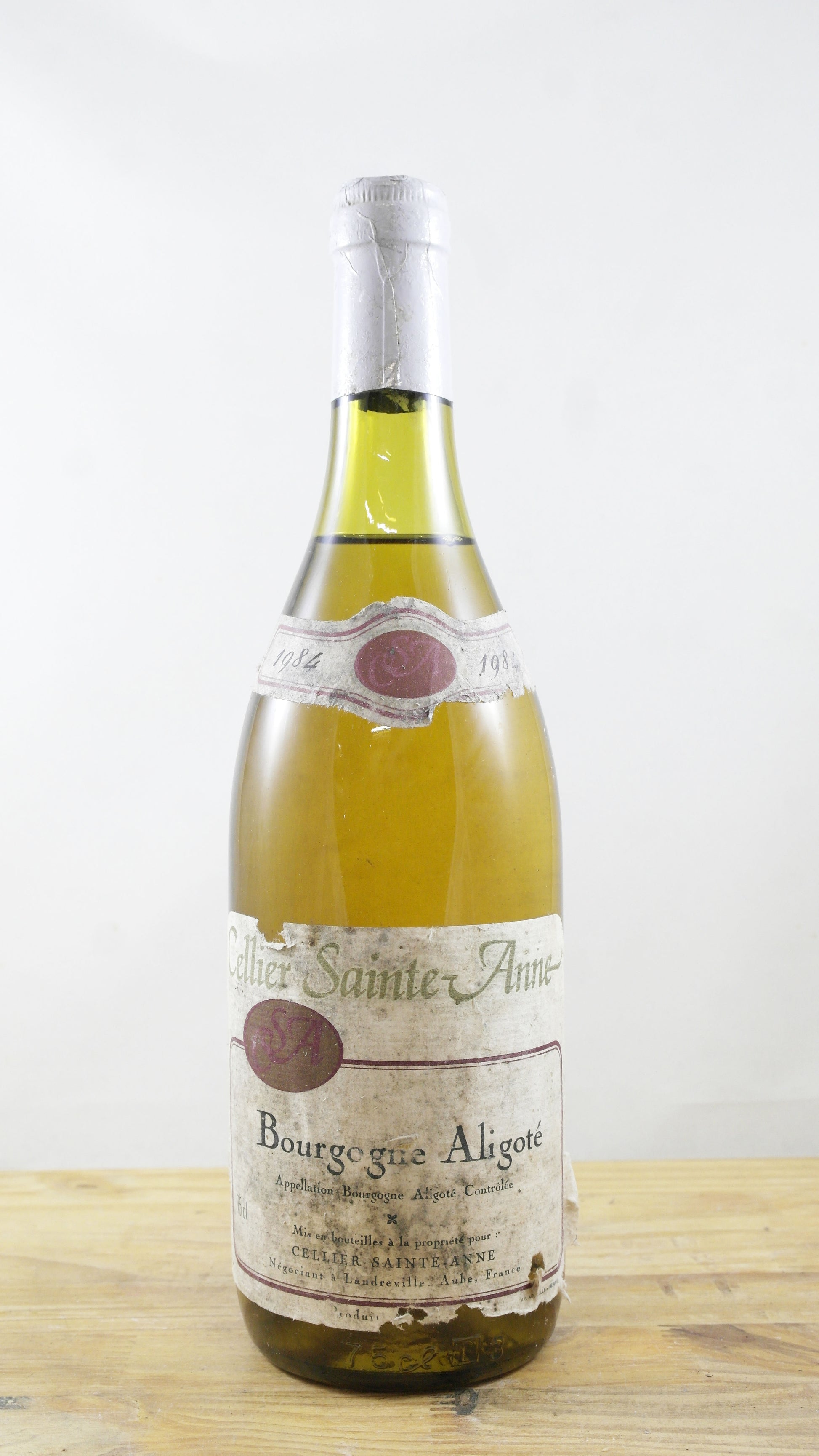 Bourgogne-Aligoté Cellier Sainte-Anne 1984