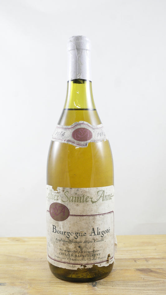 Bourgogne-Aligoté Cellier Sainte-Anne 1984