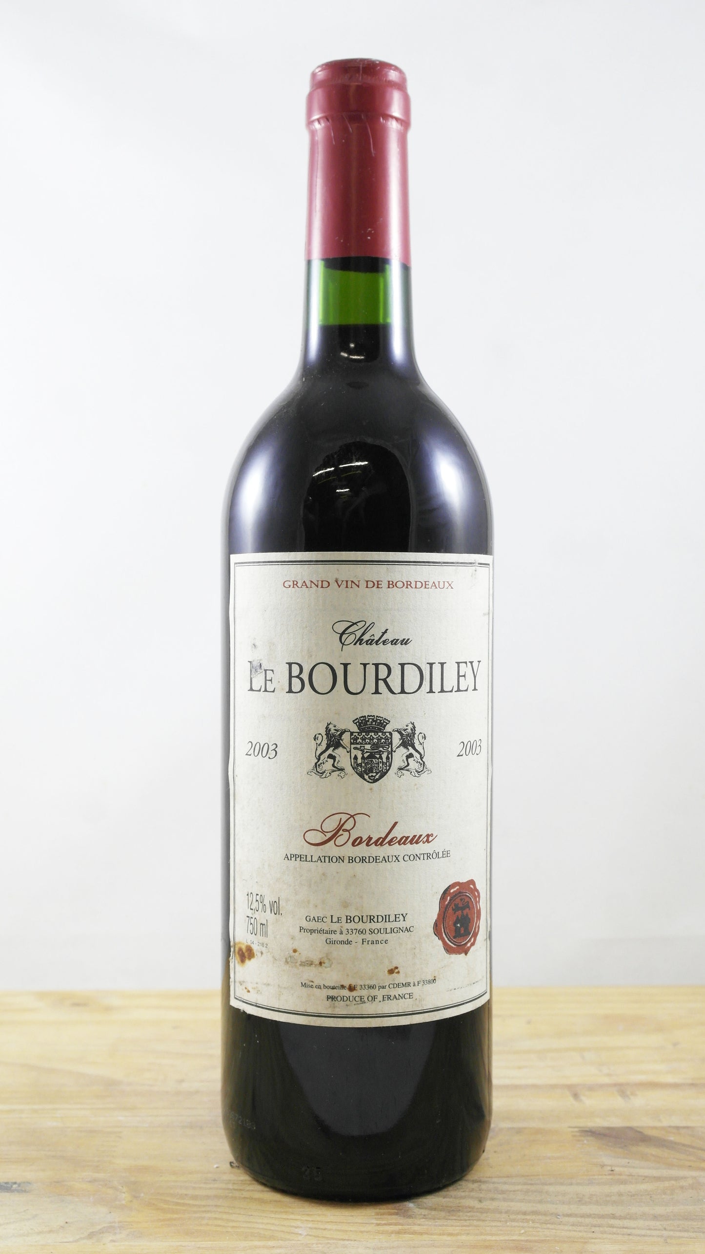 Château le Bourdiley 2003