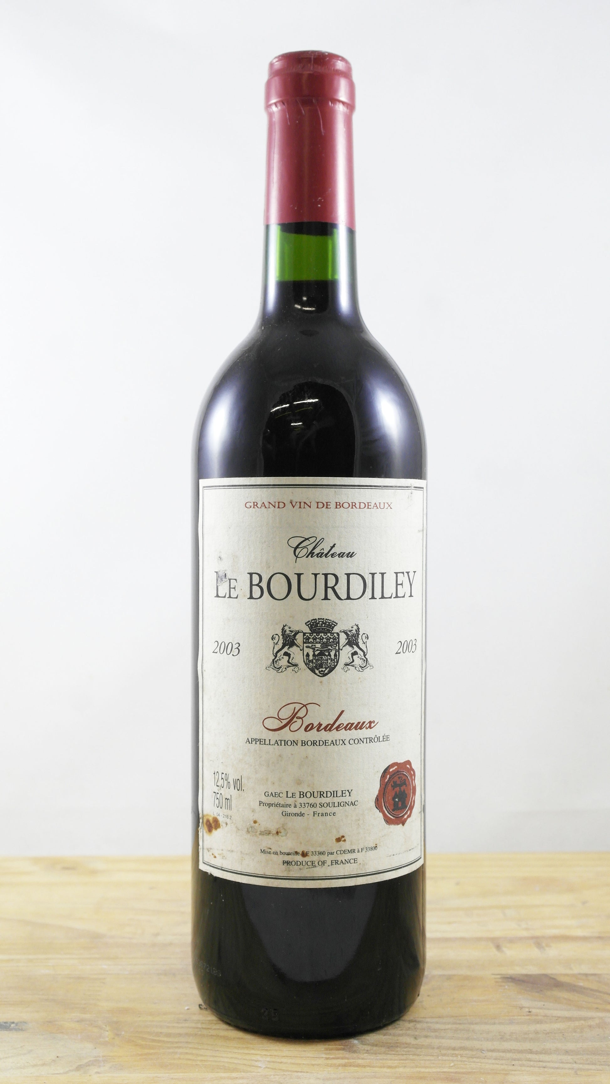 Château le Bourdiley 2003
