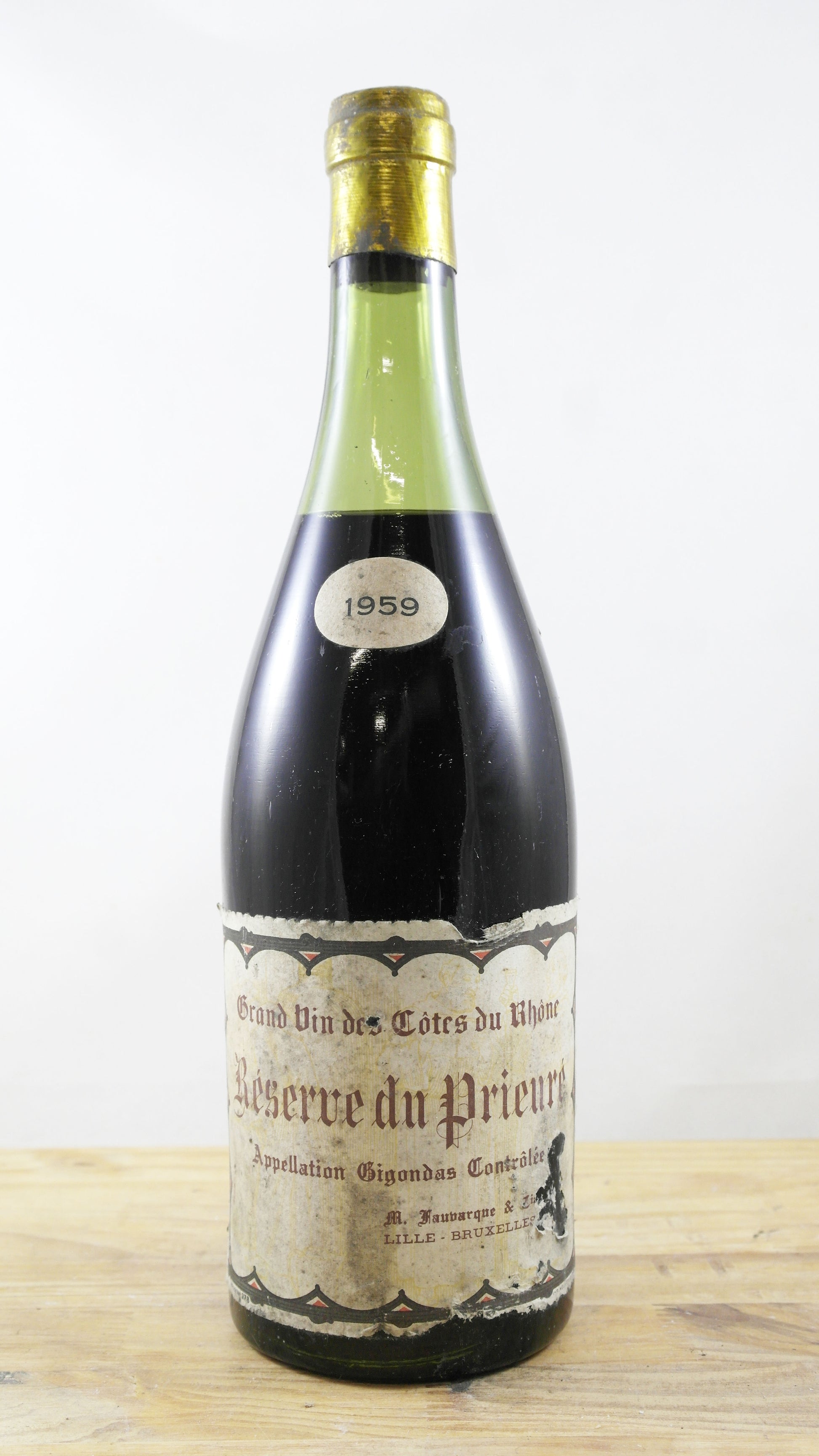 Grand Vin des Côtes du Rhône Réserve du Prieuré 1959