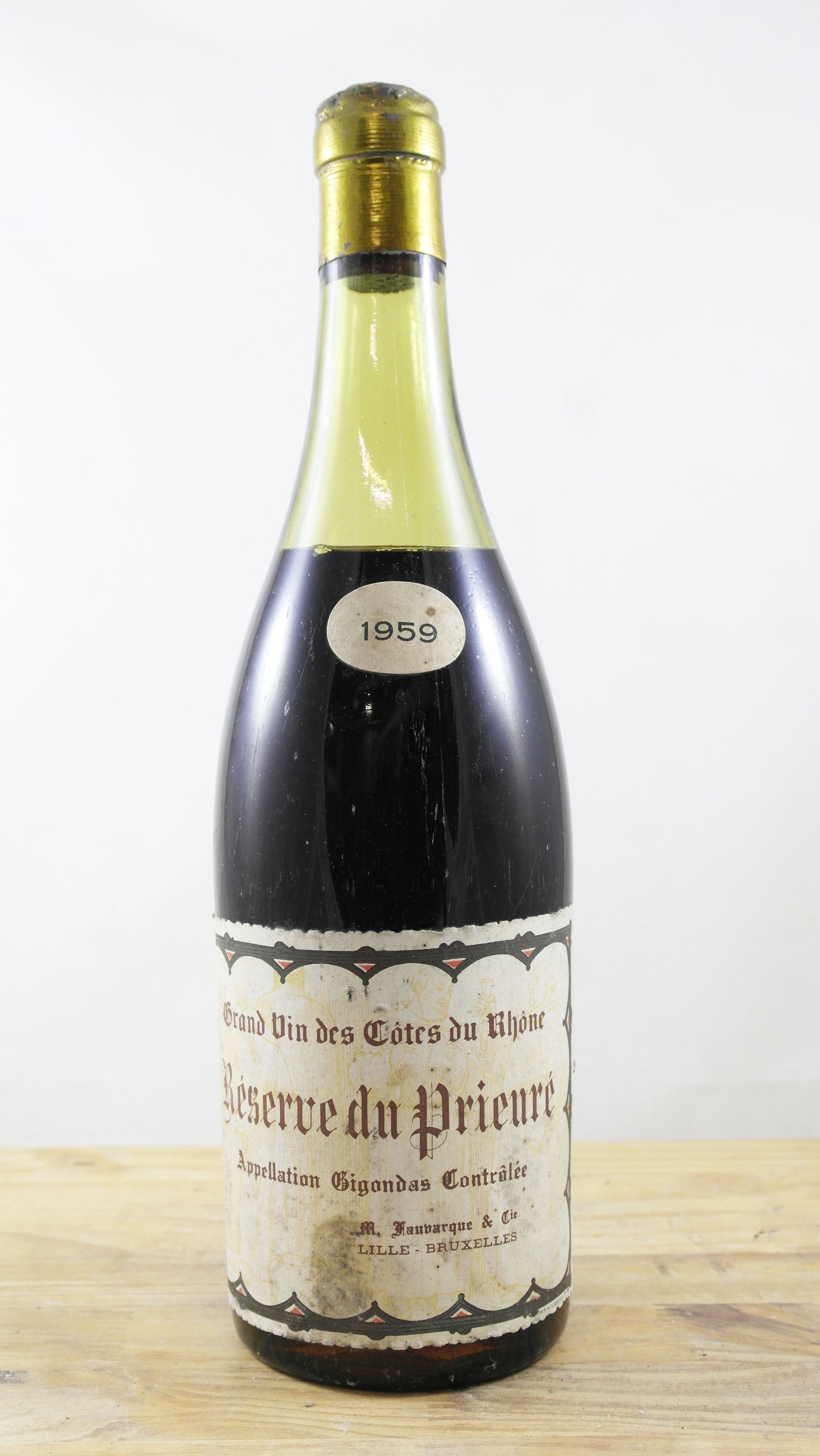 Grand Vin des Côtes du Rhône Réserve du Prieuré 1959 ELA