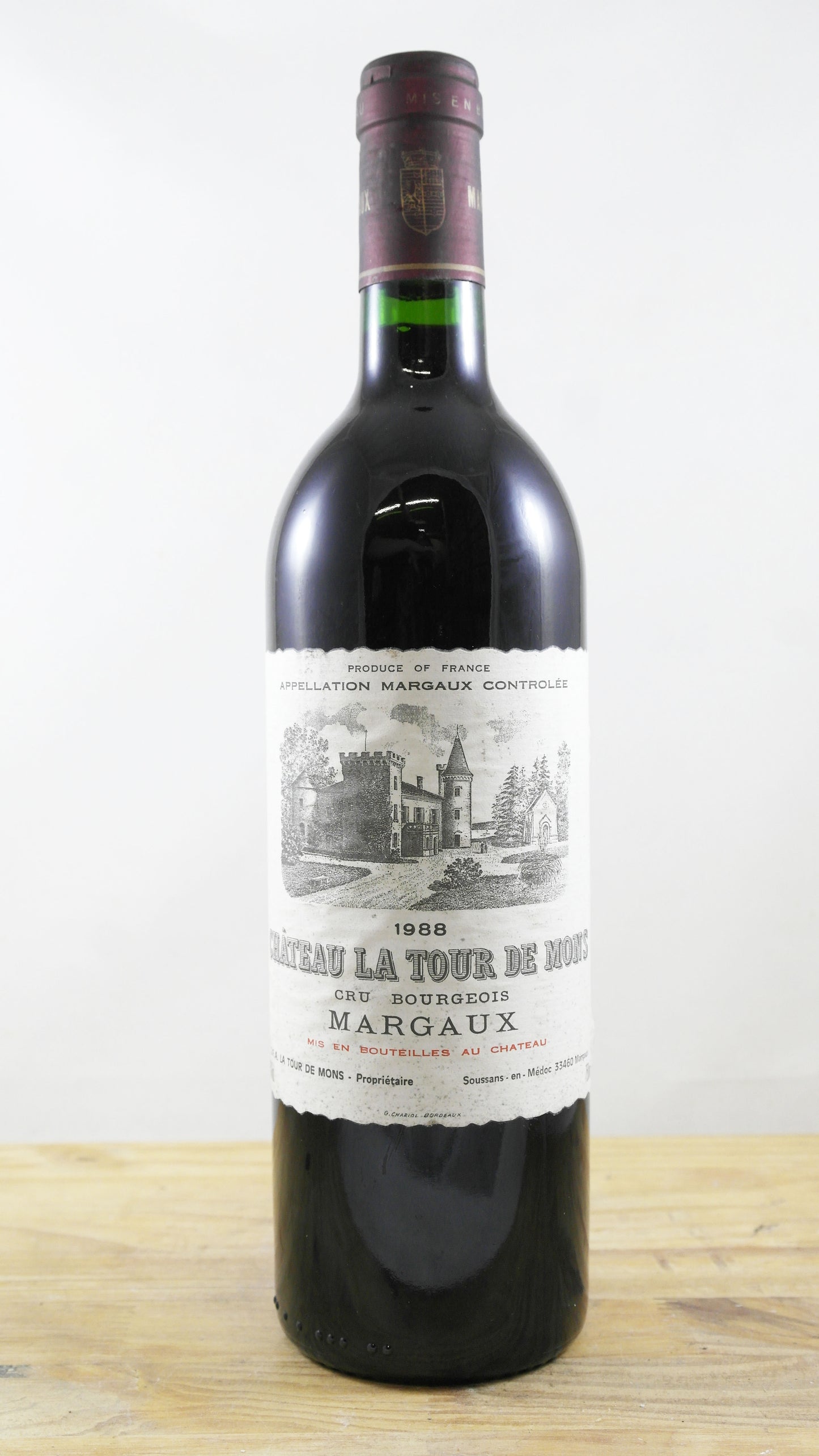 Château La Tour de Mons 1988 ELA