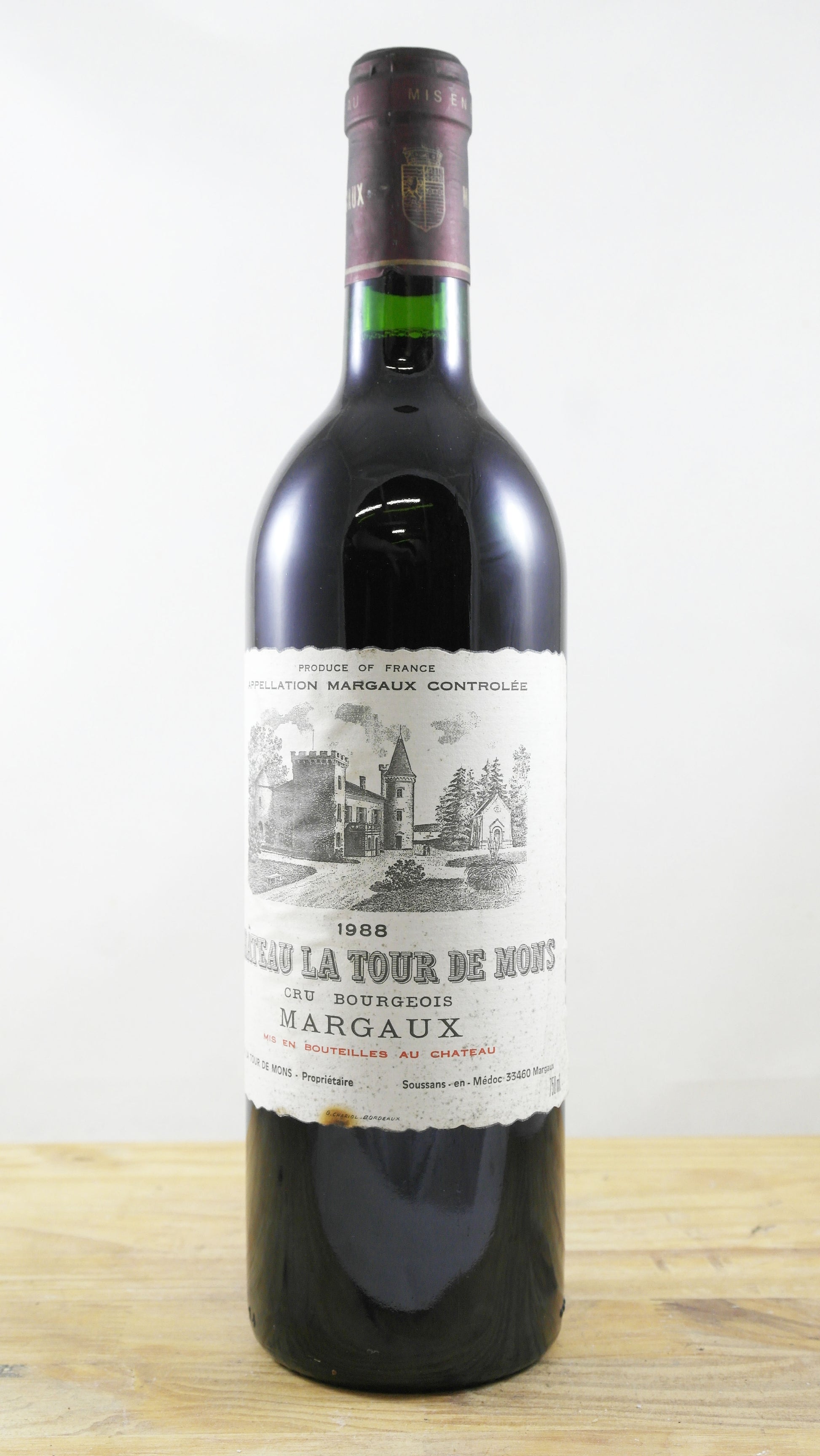 Château La Tour de Mons 1988 EA