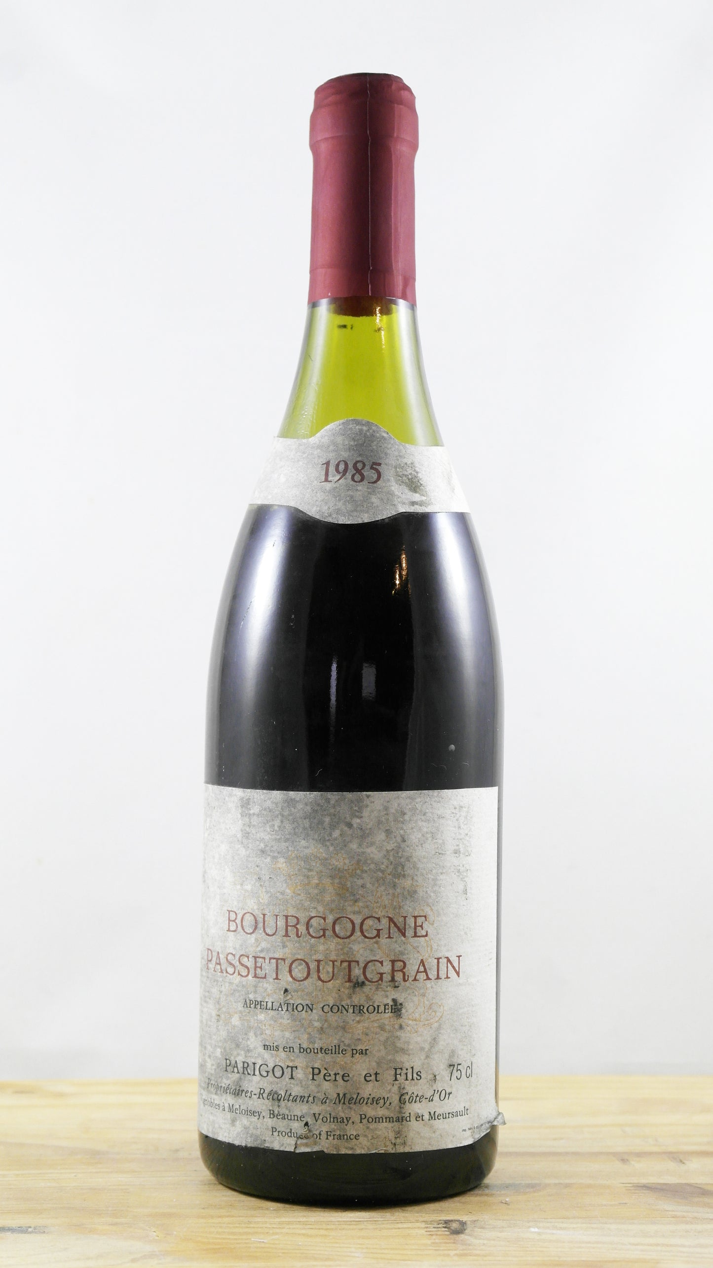 Bourgogne Passetoutgrain Parigot Père et Fils 1985