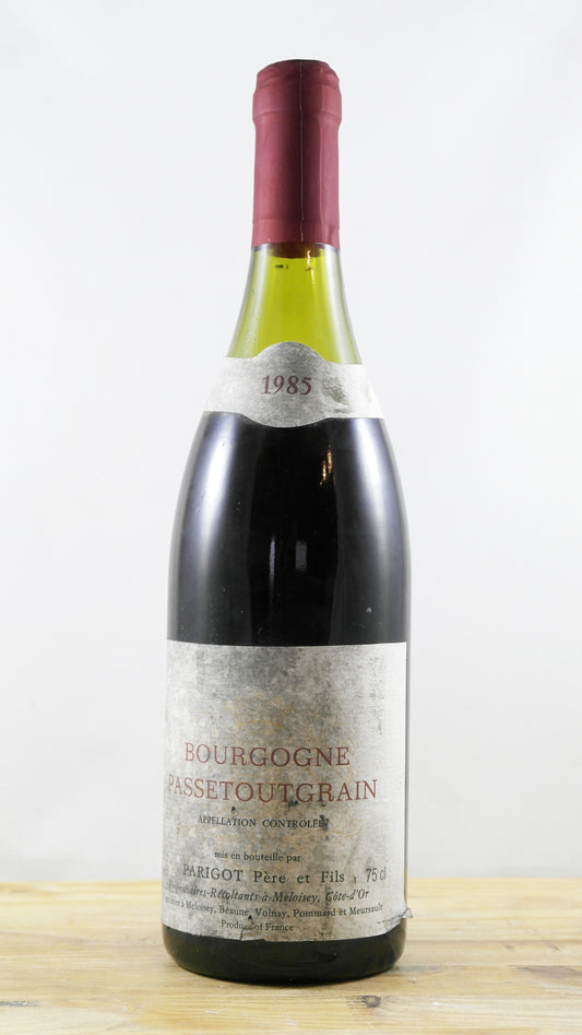 Bourgogne Passetoutgrain Parigot Père et Fils 1985