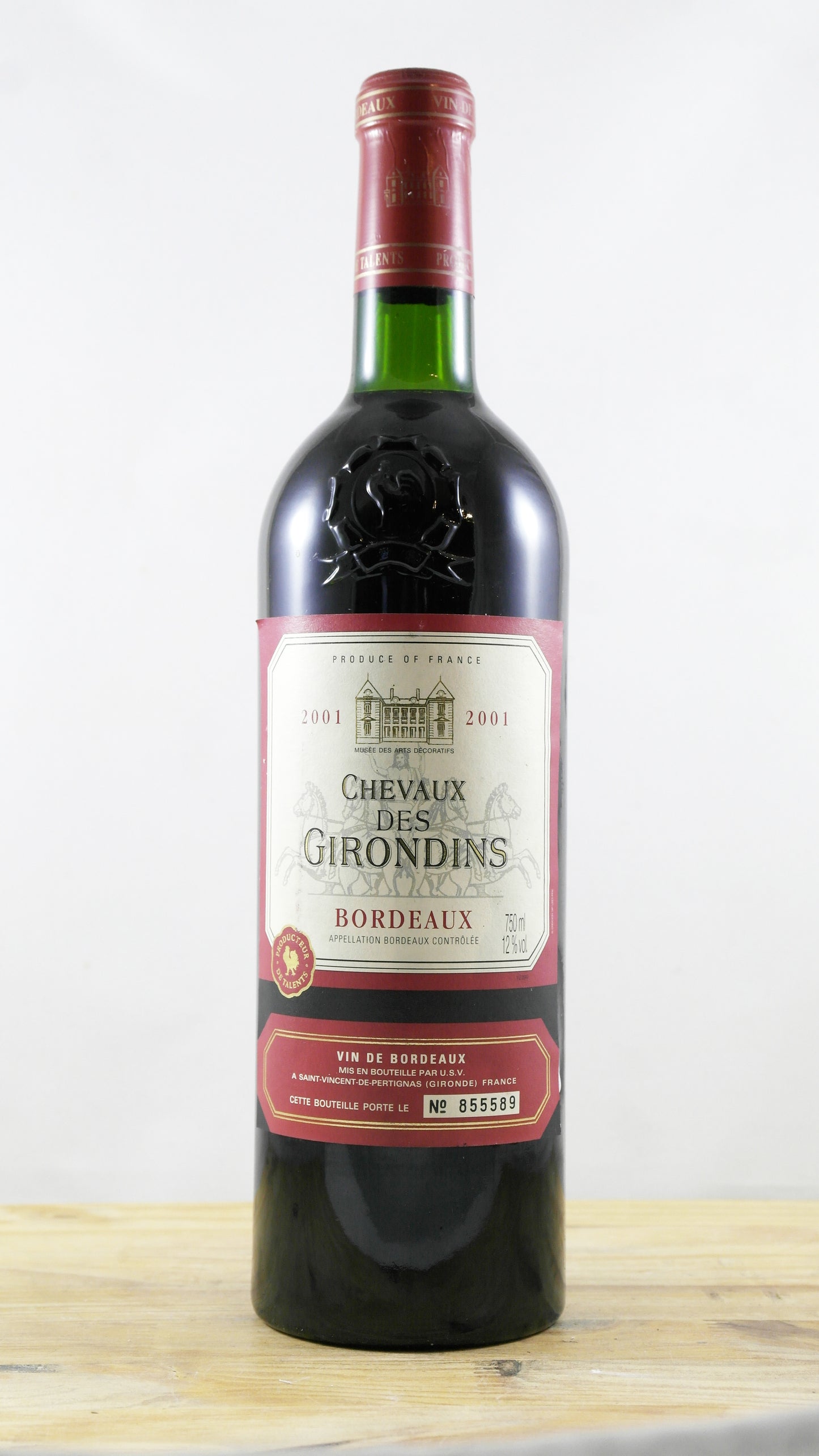 Chevaux des Girondins 2001