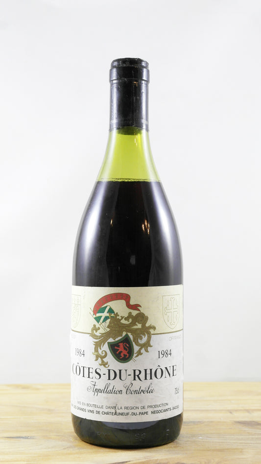 Côtes-du-Rhône Châteauneuf du Pape Négociants 1984