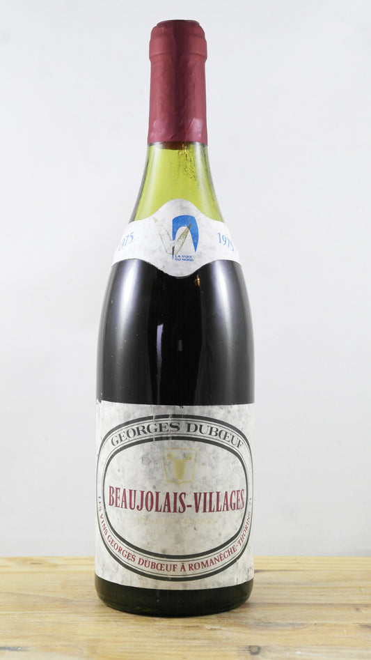 Beaujolais-Villages Georges Duboeuf 1975 NB