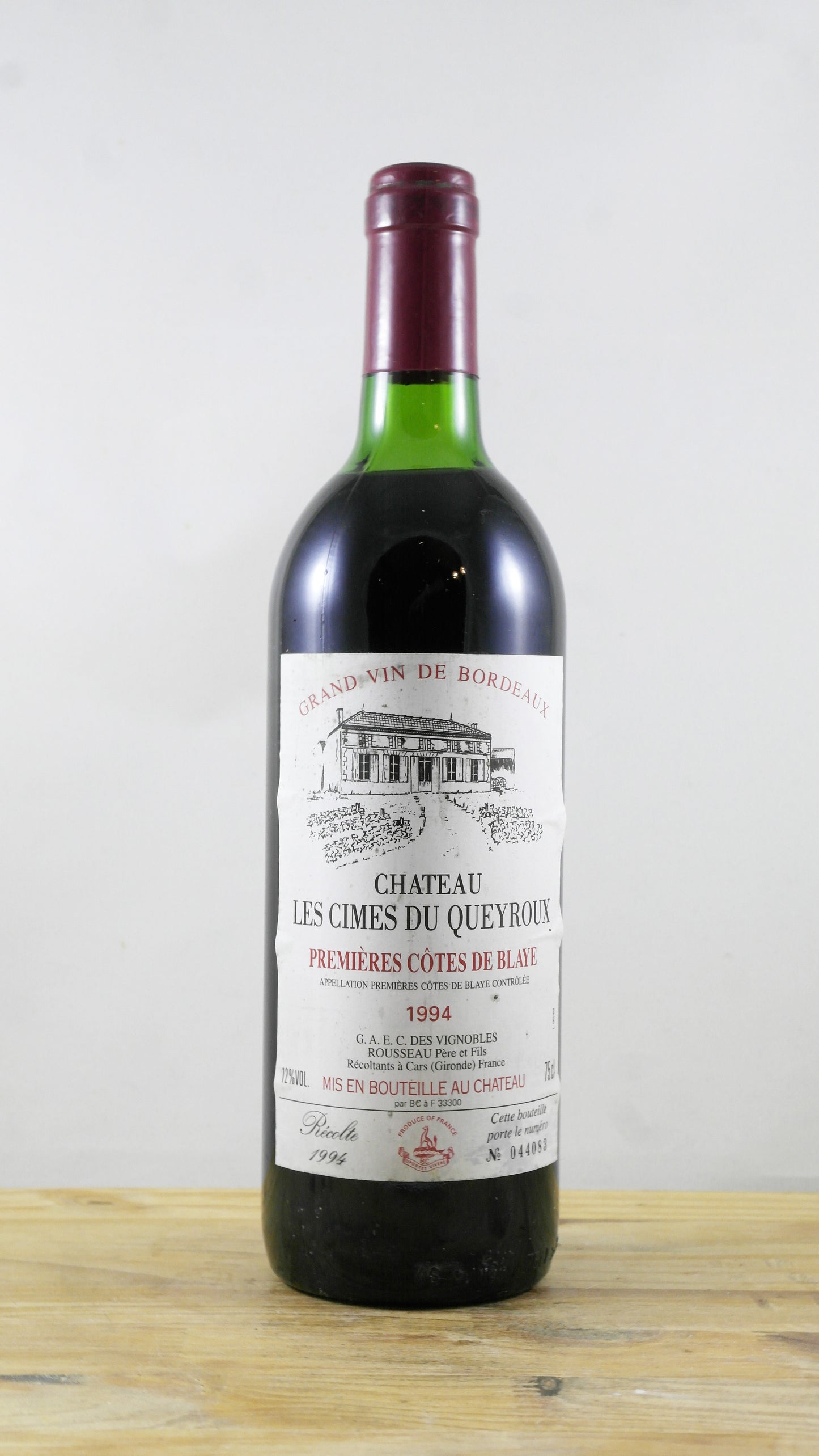 Château Les Cimes du Queyroux 1994