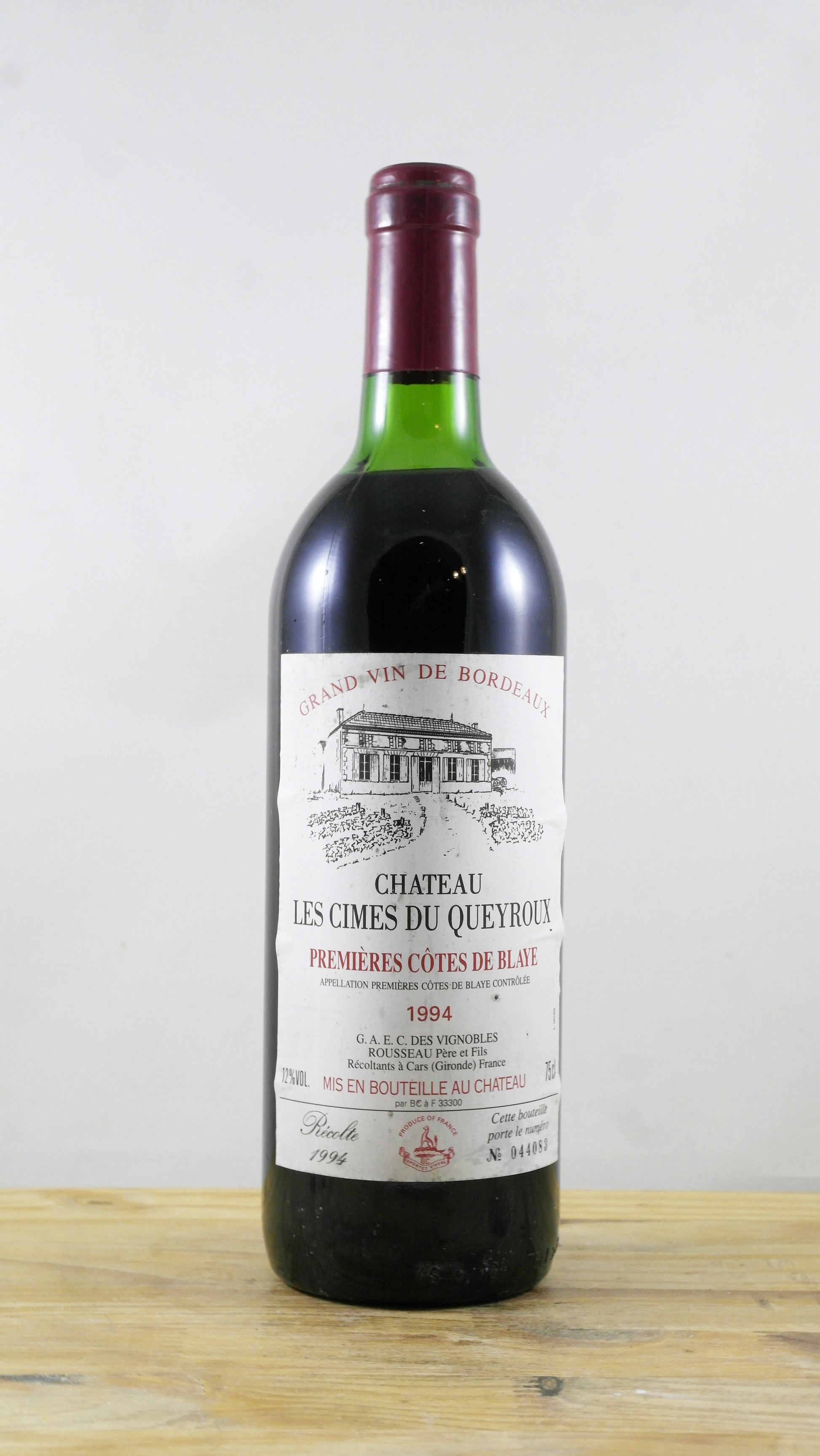 Château Les Cimes du Queyroux 1994