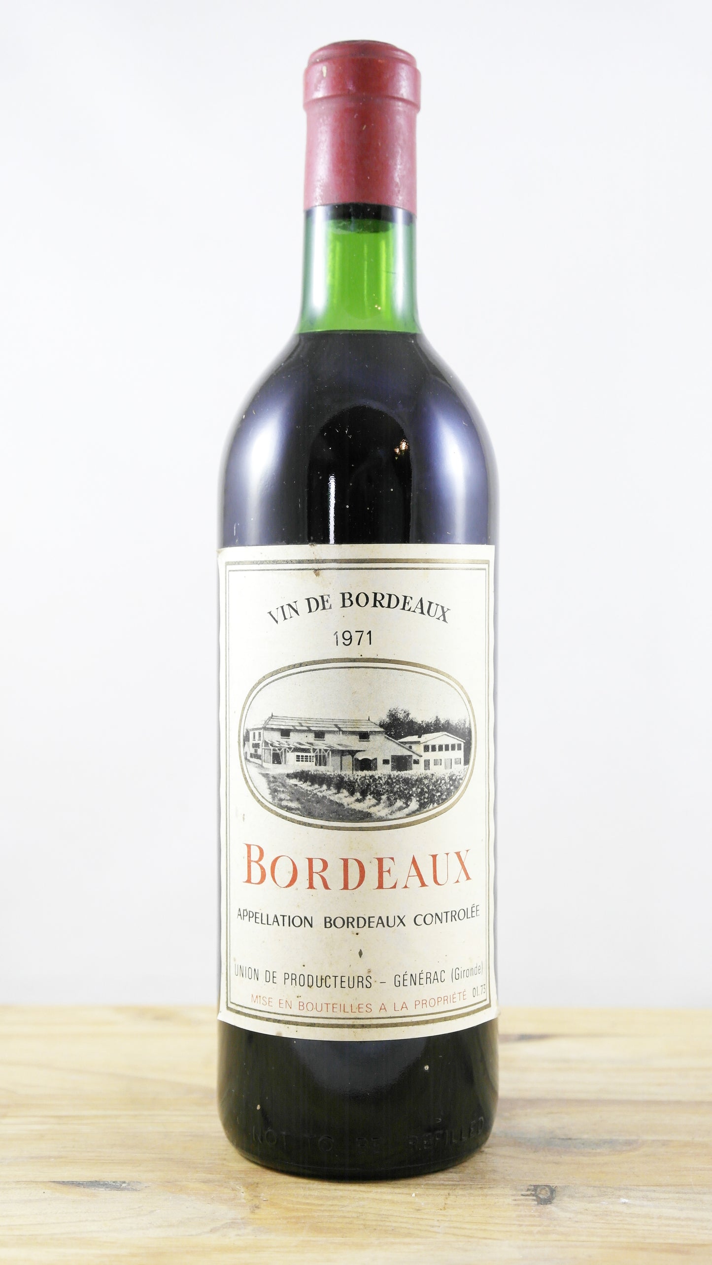 Bordeaux Union des Producteurs de Générac 1971