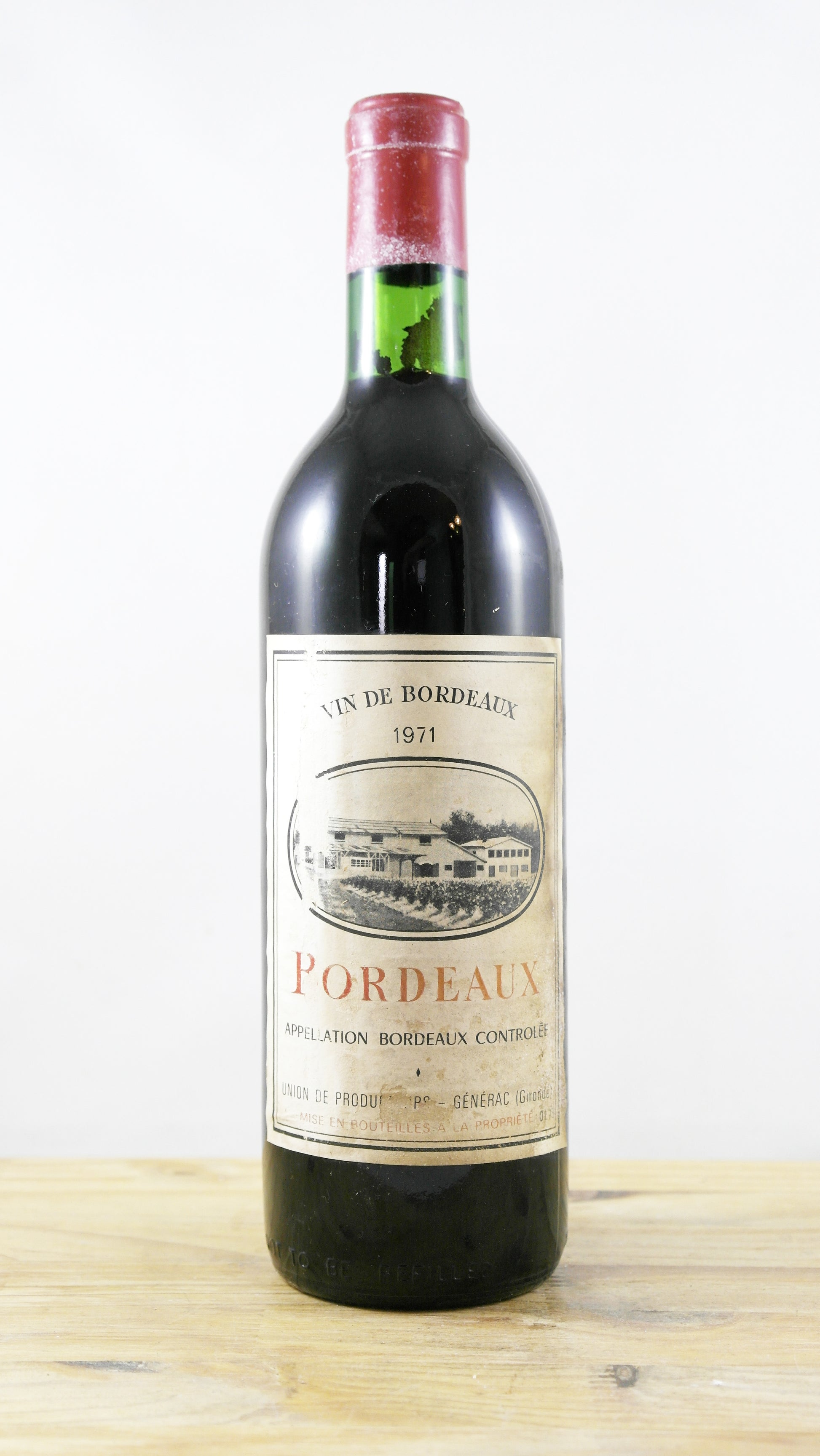 Bordeaux Union des Producteurs de Générac 1971 ELA