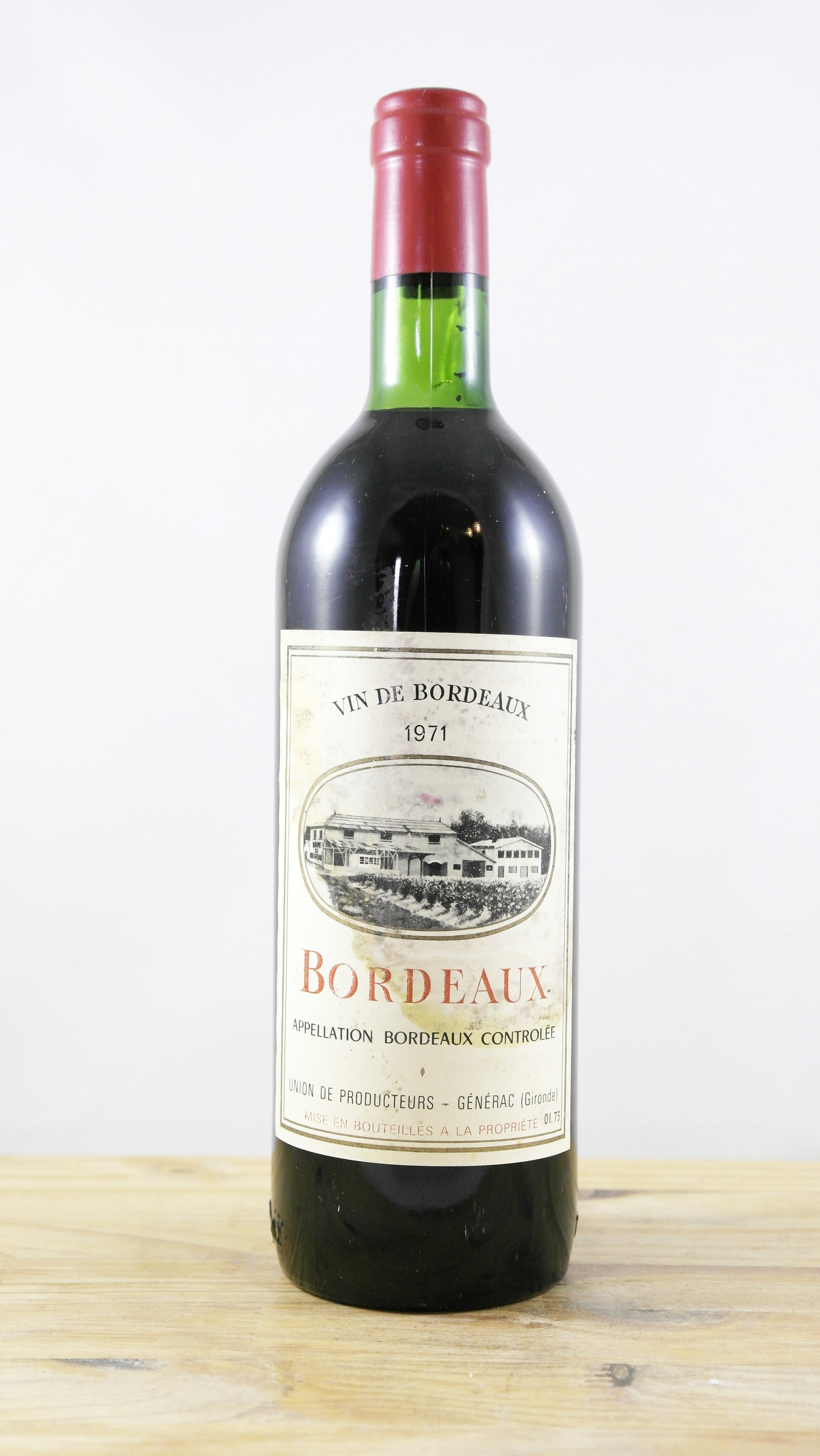 Bordeaux Union des Producteurs de Générac 1971 EA