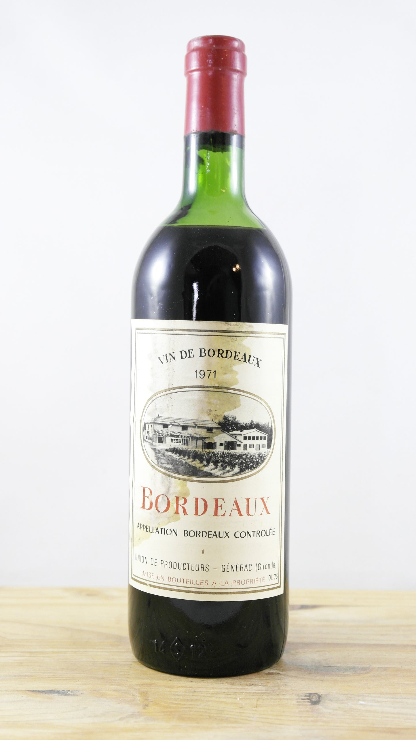 Bordeaux Union des Producteurs de Générac 1971 ME