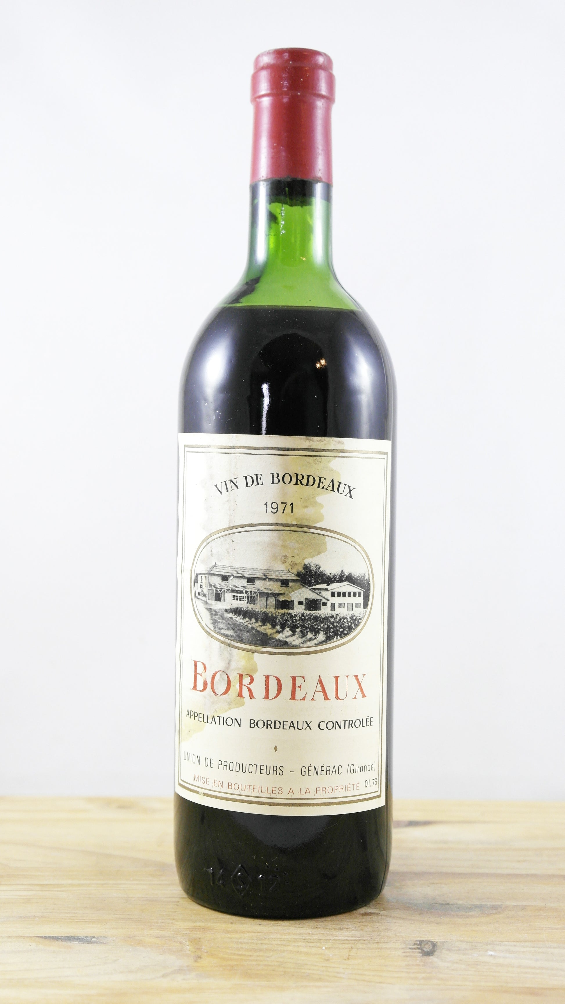 Bordeaux Union des Producteurs de Générac 1971 ME