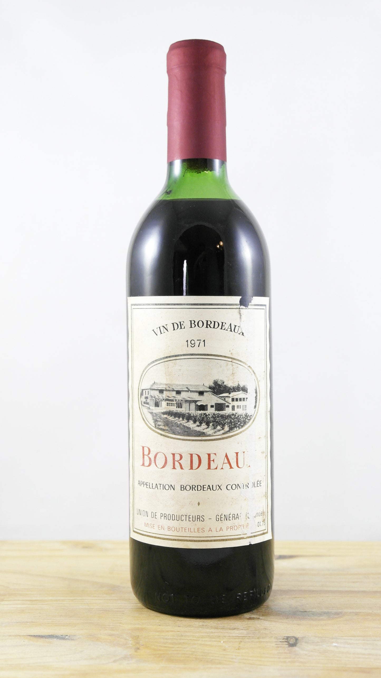 Bordeaux Union des Producteurs de Générac 1971 SC