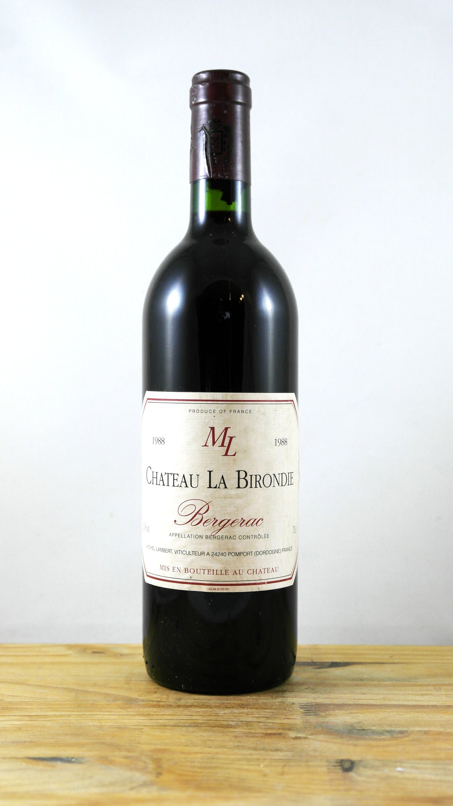 Château La Birondie 1988