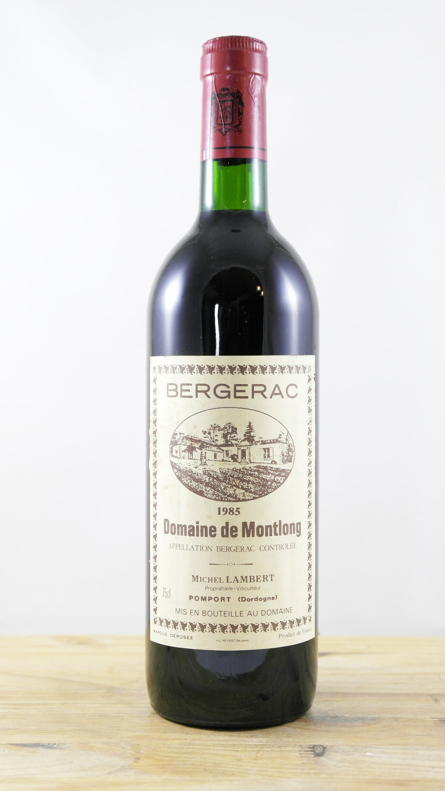 Bergerac Domaine de Montlong 1985