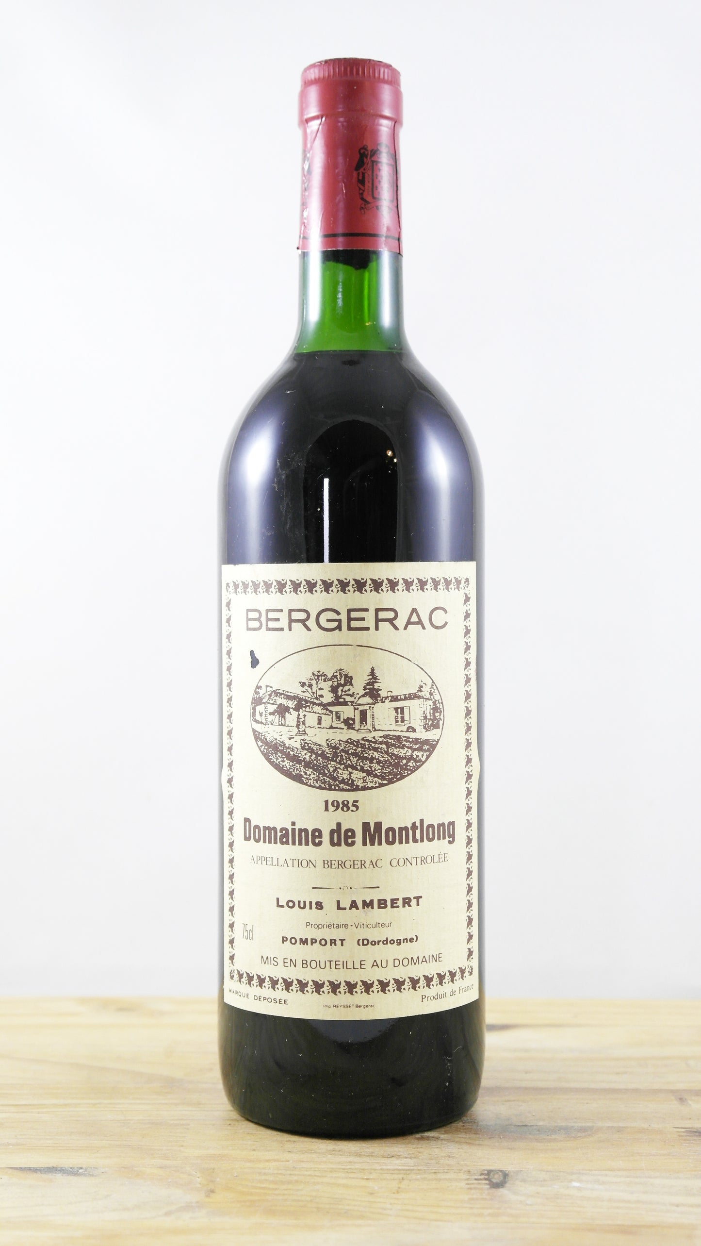 Bergerac Domaine de Montlong 1985 BG