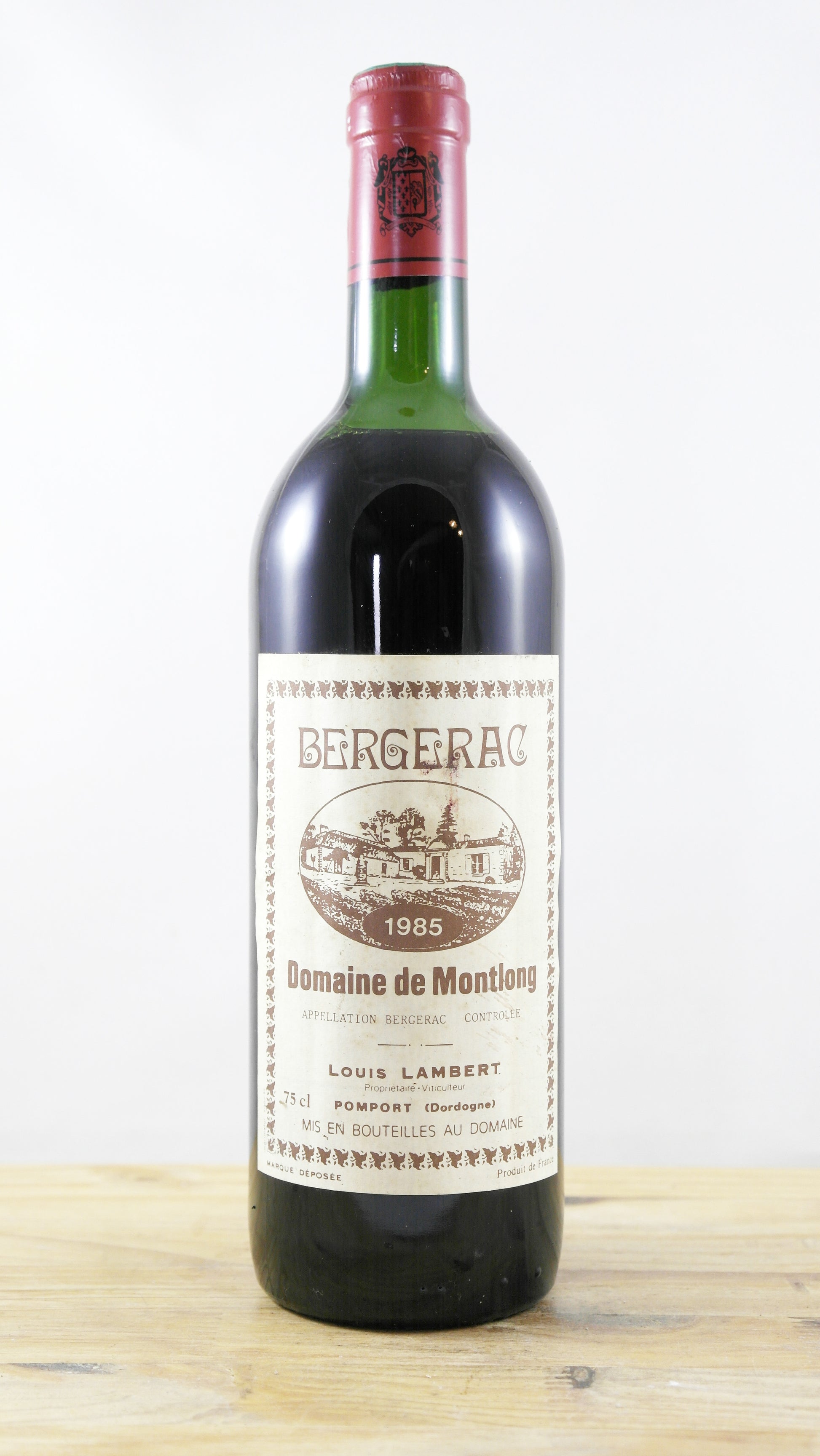 Bergerac Domaine de Montlong 1985 ME
