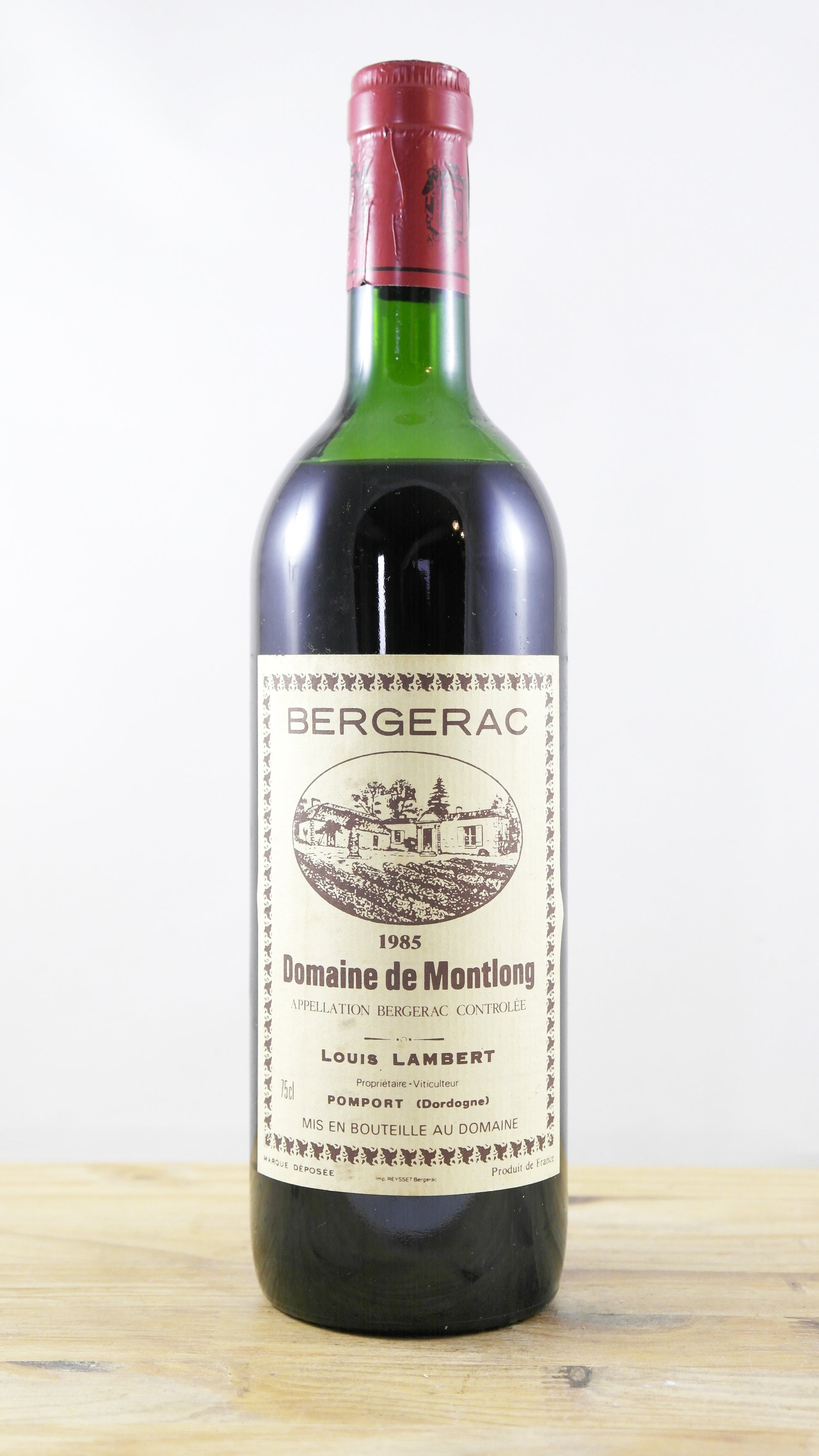Bergerac Domaine de Montlong 1985 BE