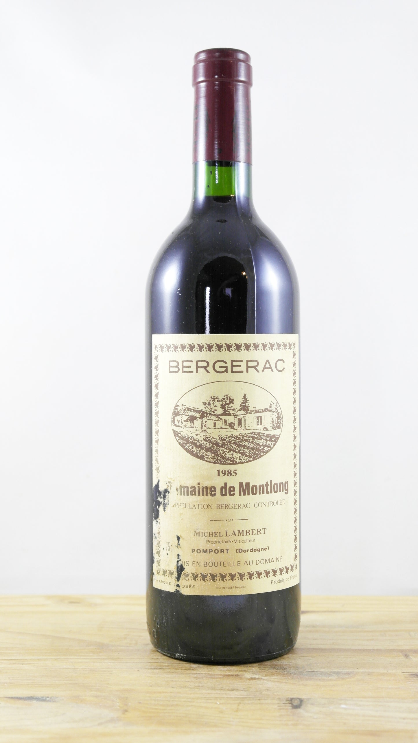 Bergerac Domaine de Montlong 1985 EA