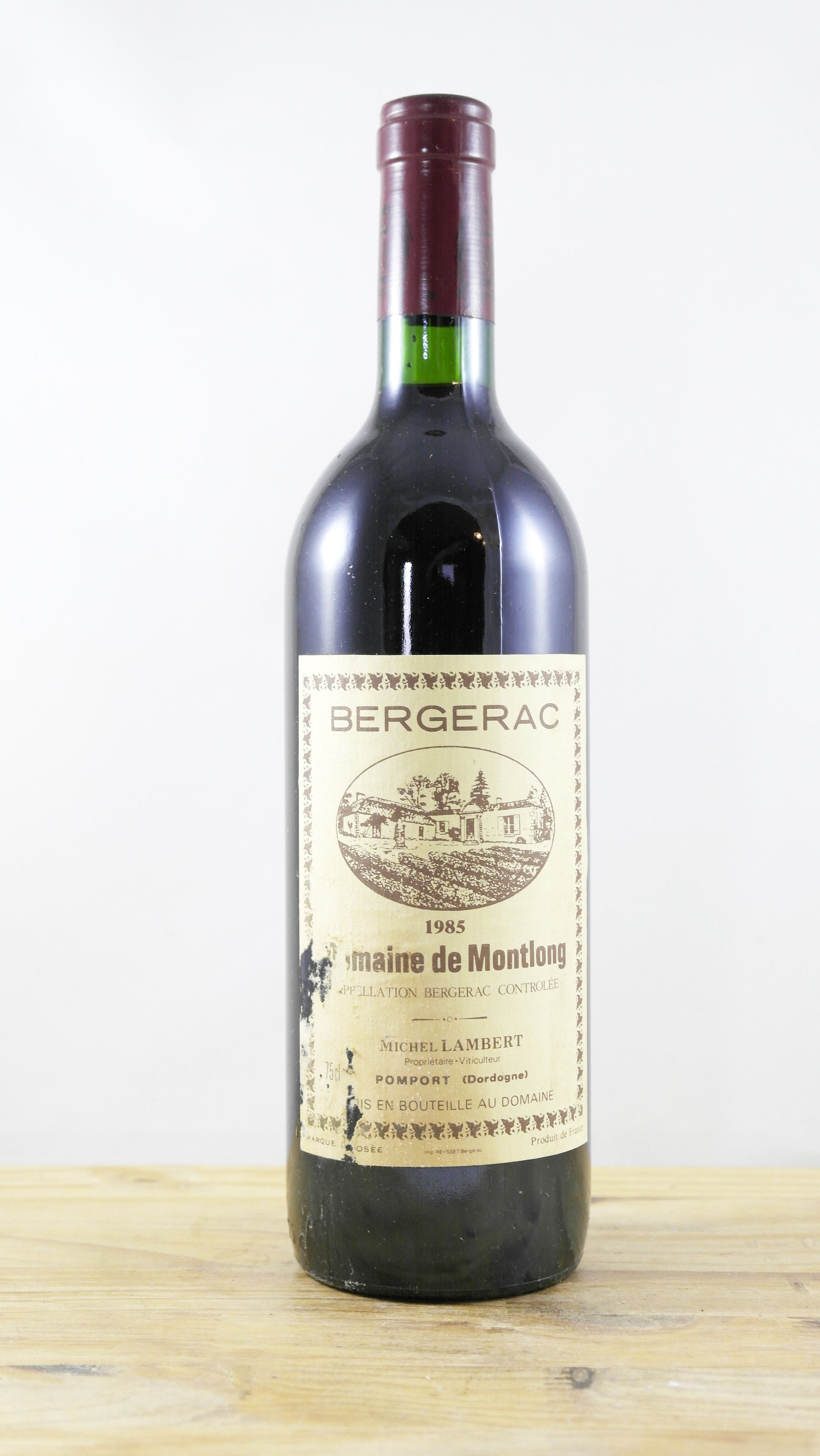 Bergerac Domaine de Montlong 1985 EA
