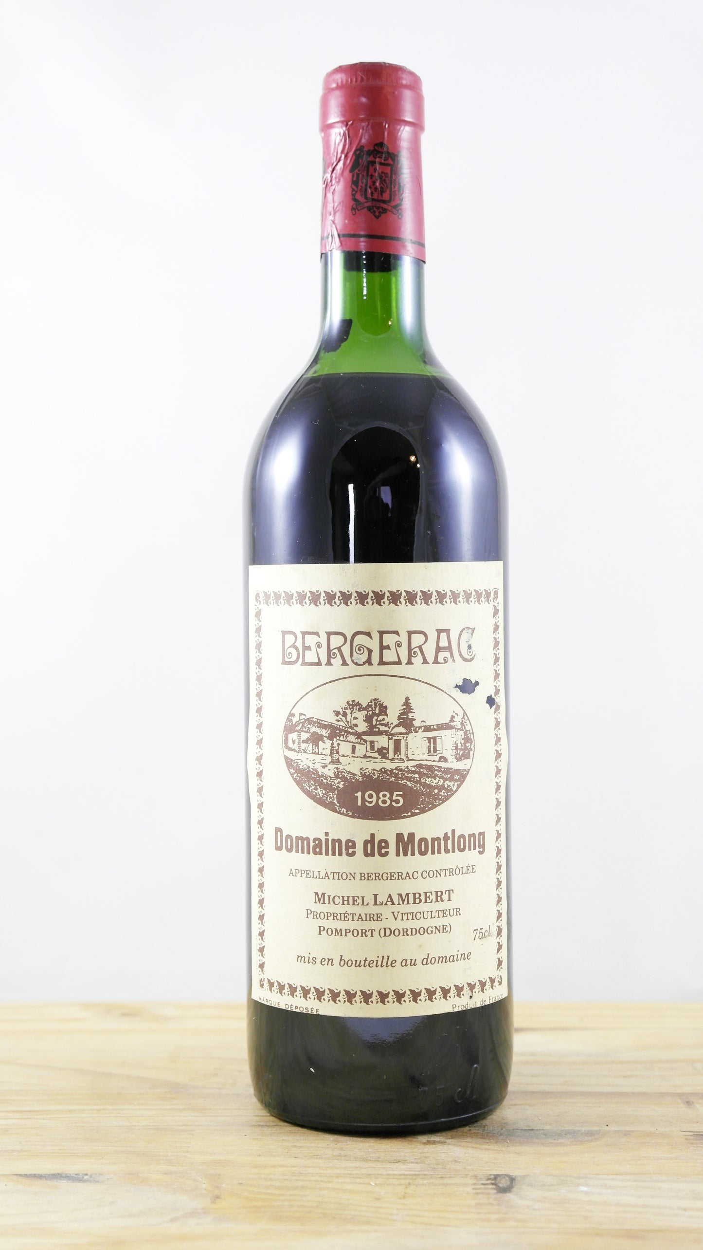 Bergerac Domaine de Montlong 1985 HE