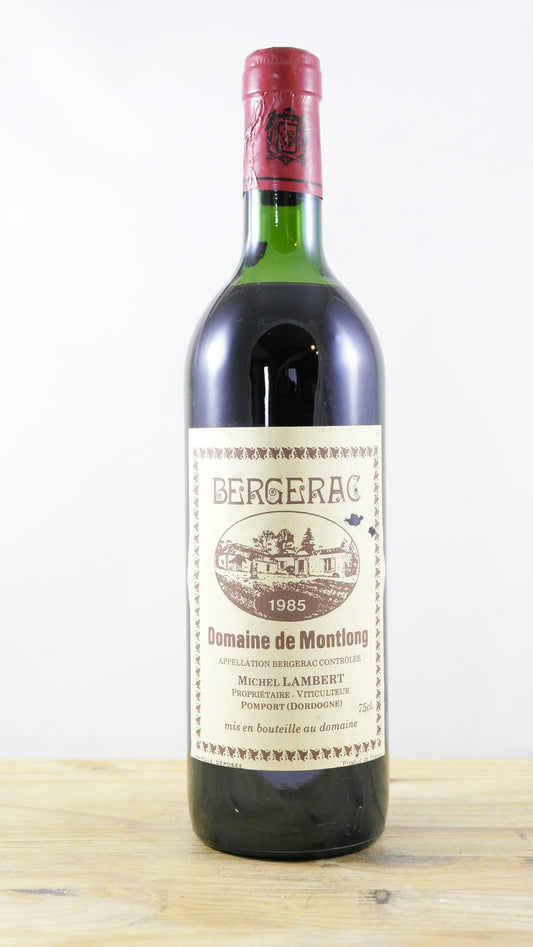 Bergerac Domaine de Montlong 1985 HE