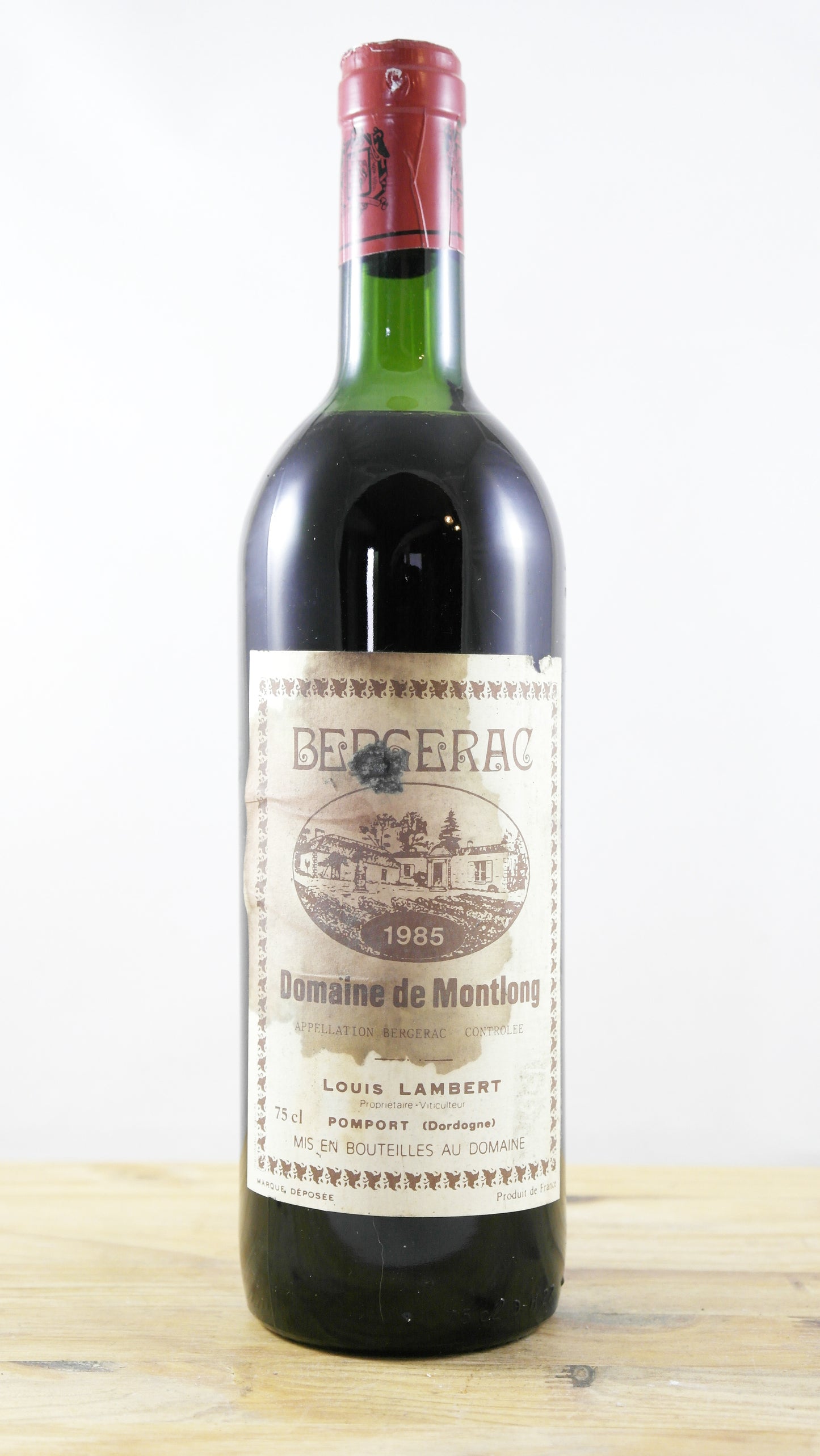 Bergerac Domaine de Montlong 1985 ETA 2