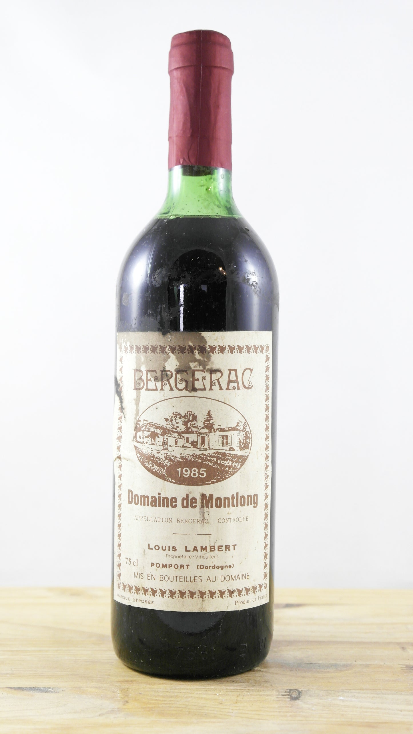 Bergerac Domaine de Montlong 1985 SC