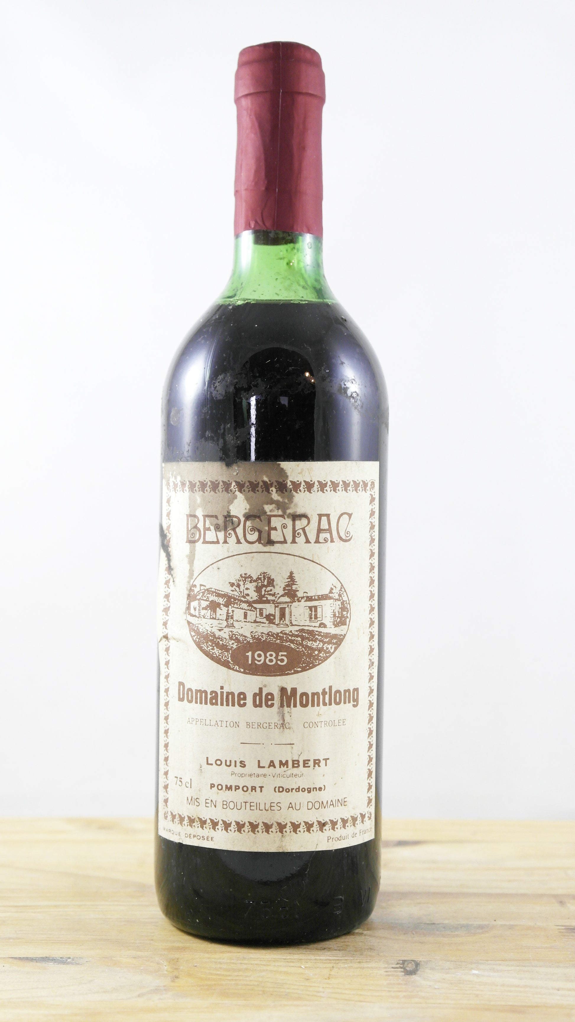 Bergerac Domaine de Montlong 1985 SC