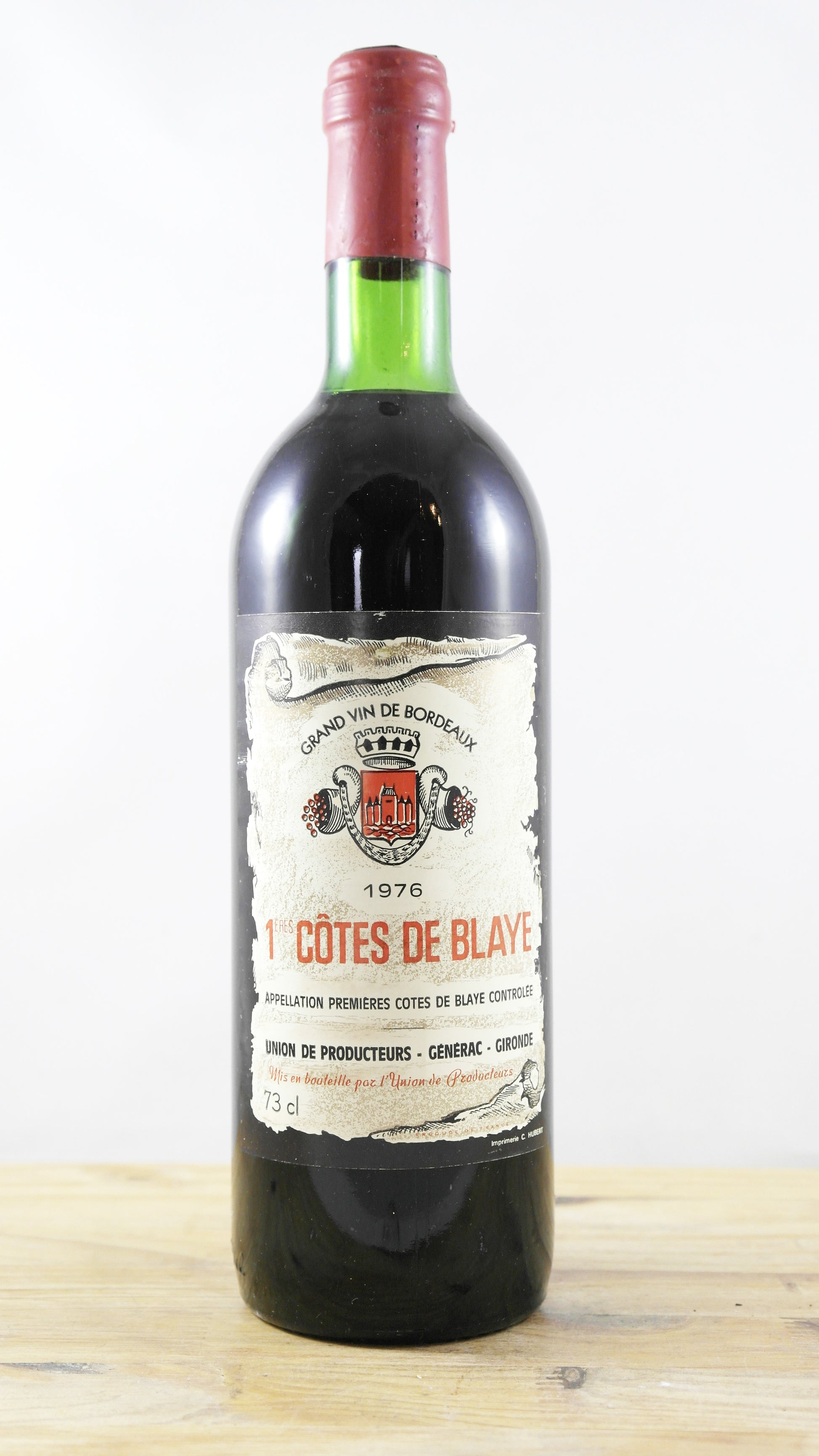 1ères Côtes de Blaye Union des producteurs Générac 1976