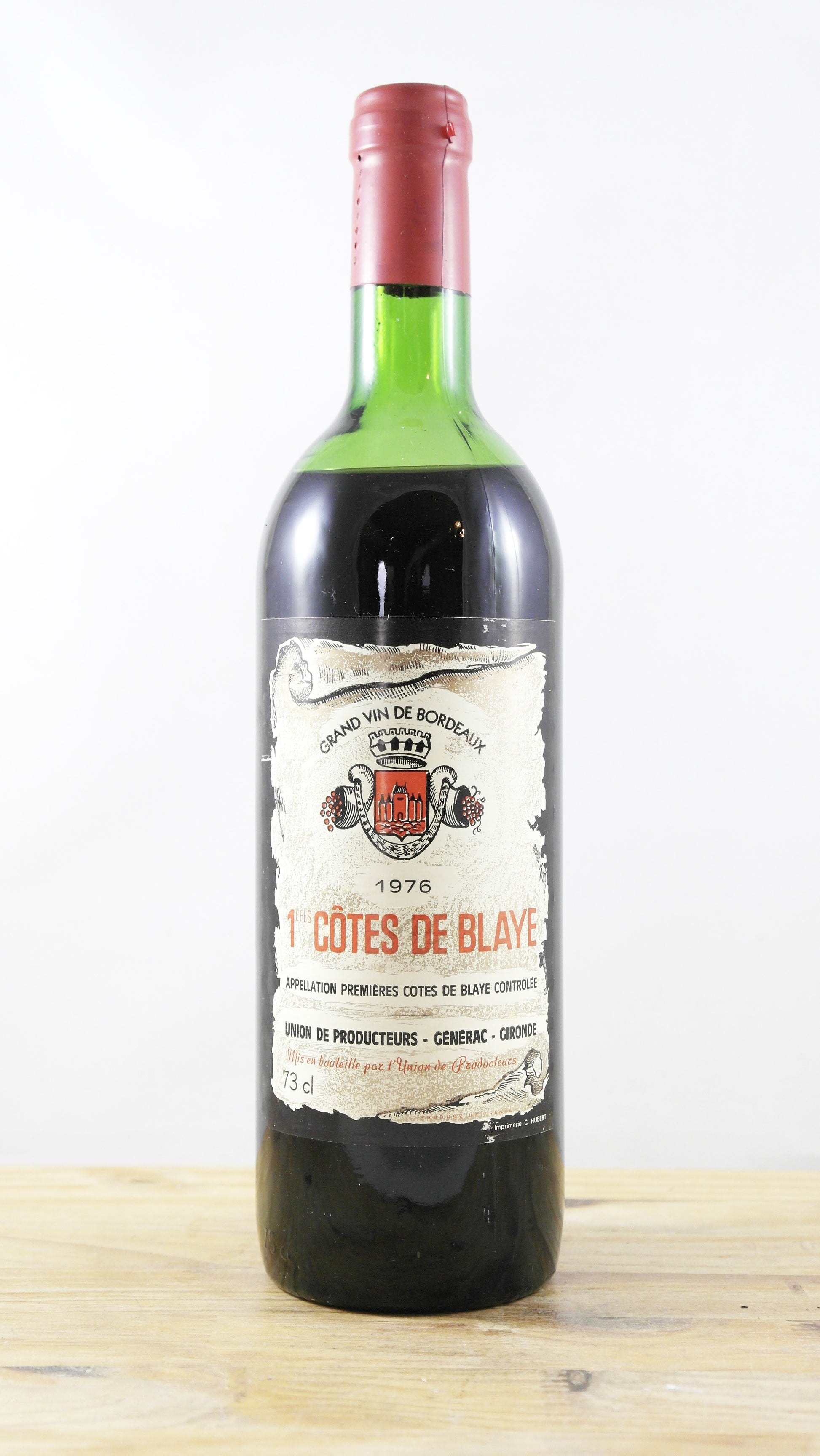 1ères Côtes de Blaye Union des producteurs Générac 1976 ME