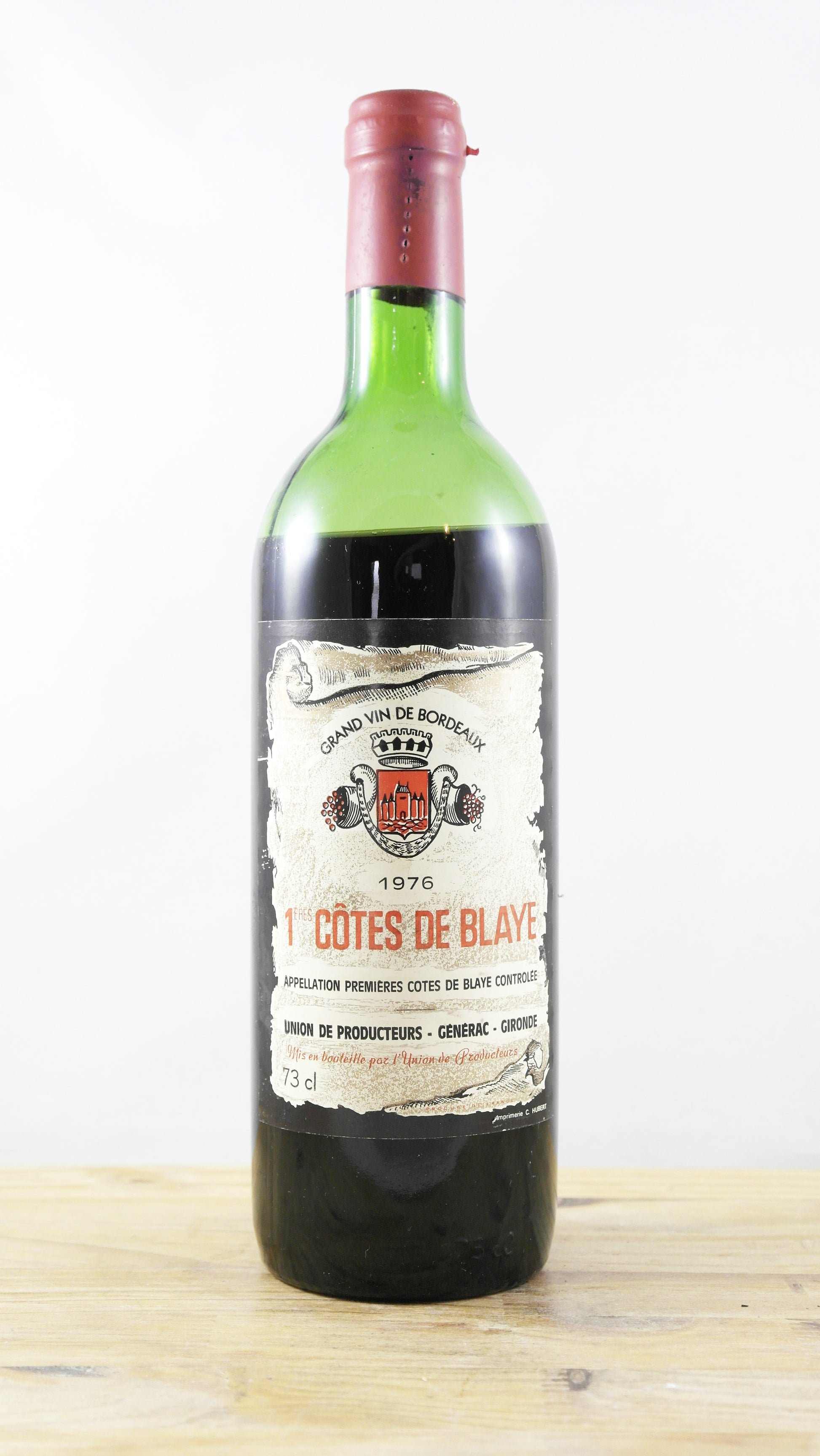 1ères Côtes de Blaye Union des producteurs Générac 1976 VI