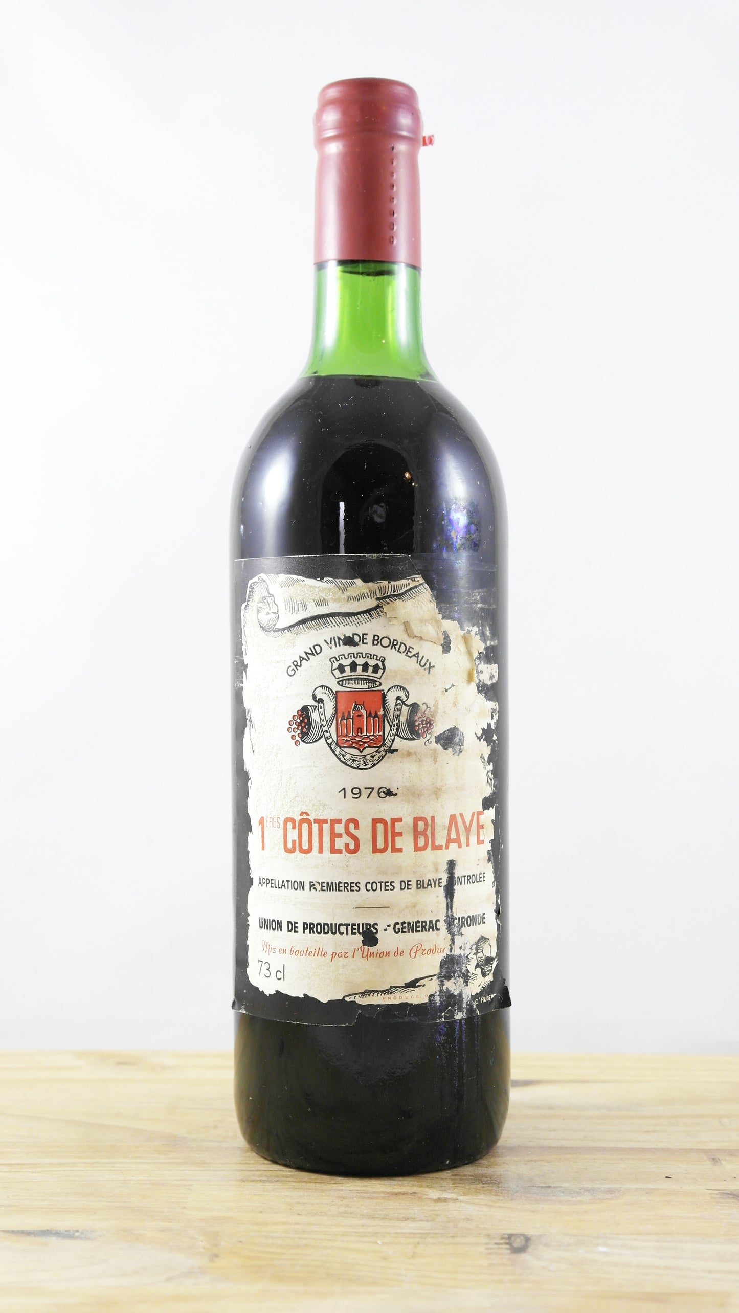 1ères Côtes de Blaye Union des producteurs Générac 1976 ETA