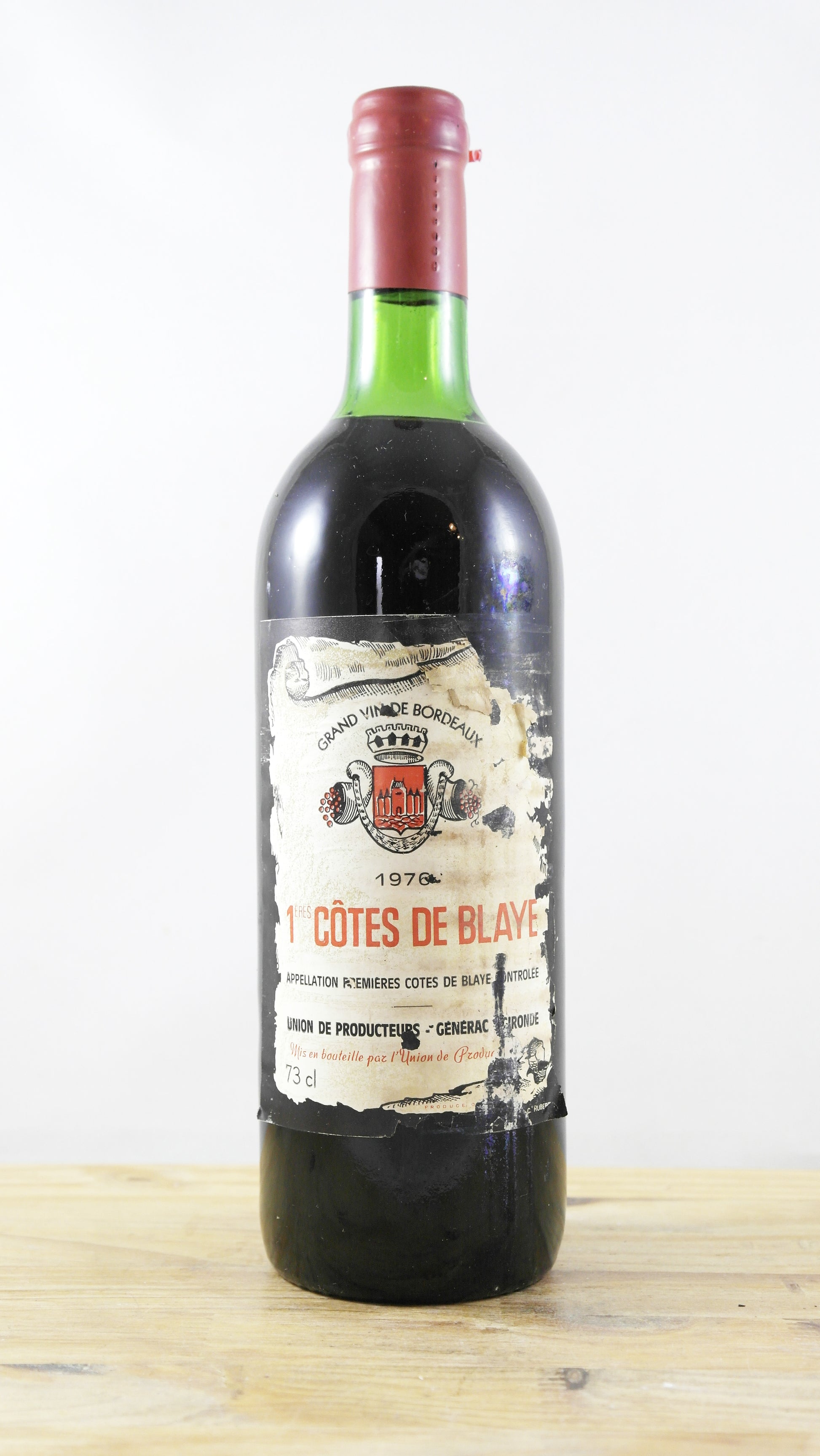 1ères Côtes de Blaye Union des producteurs Générac 1976 ETA