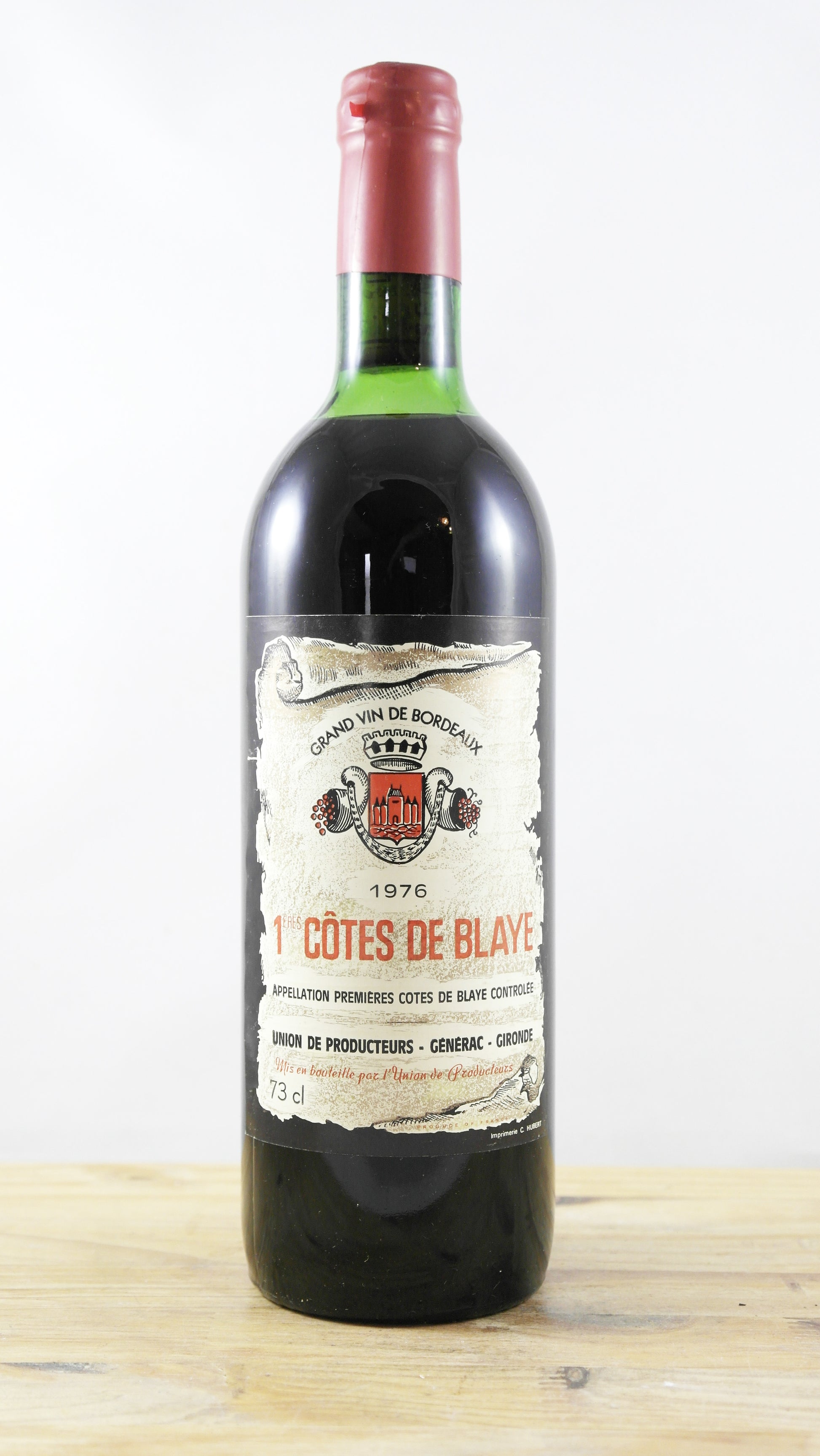1ères Côtes de Blaye Union des producteurs Générac 1976 CA