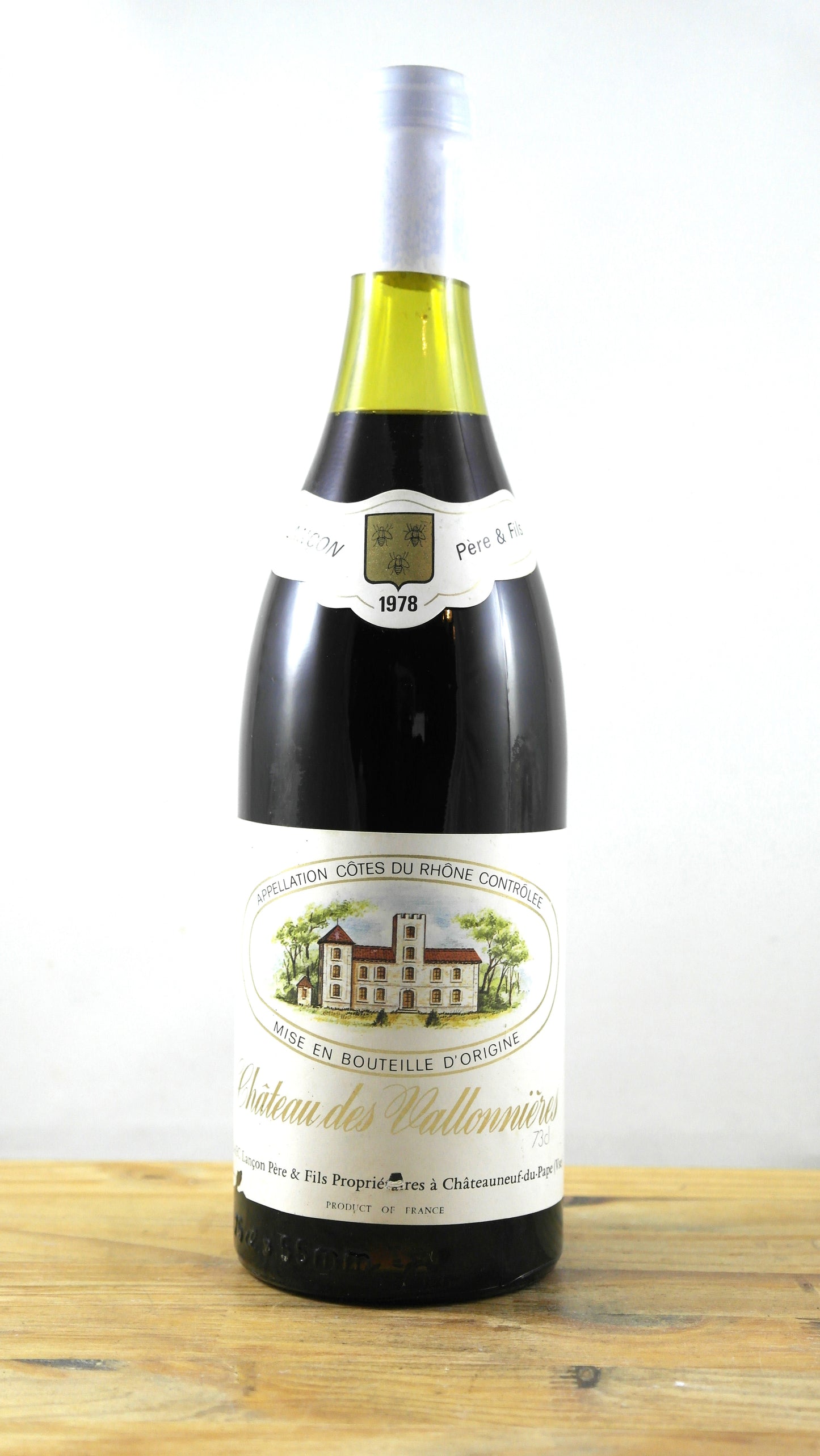 Domaine des Vallonières 1978 NB