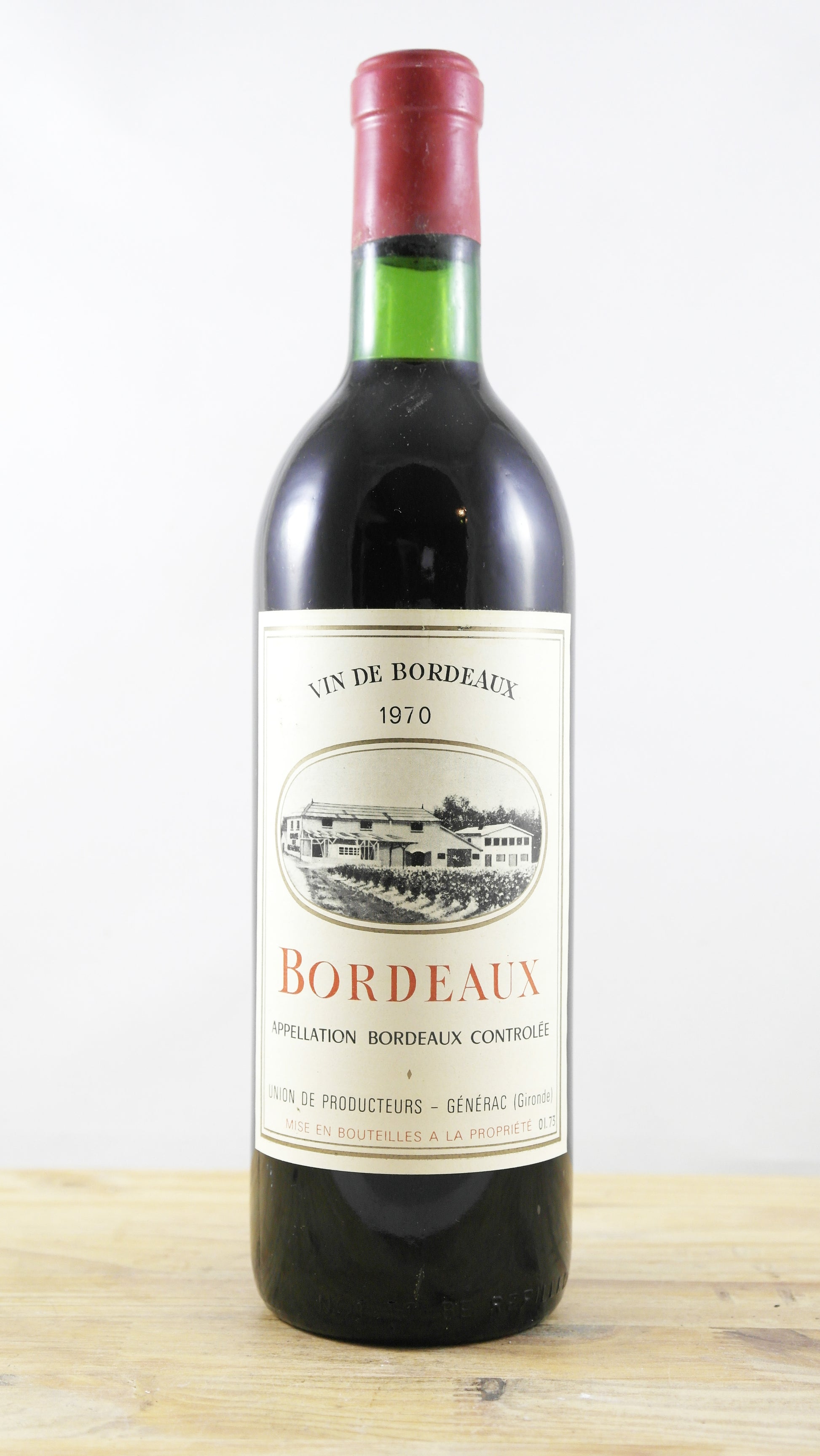 Bordeaux Union des producteurs Générac 1970