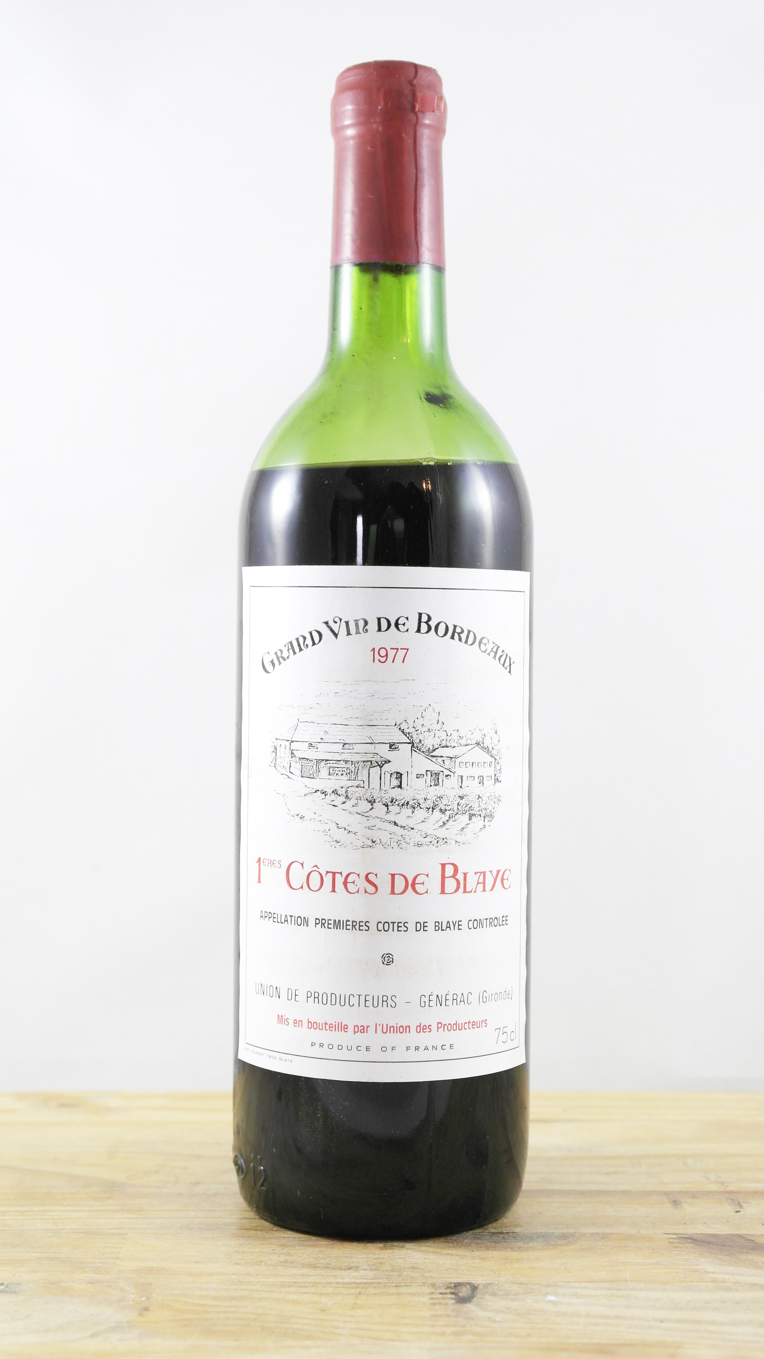 Château Des Pages Cotes de Blaye 1987 Chateau Haut Sociondo, Blaye