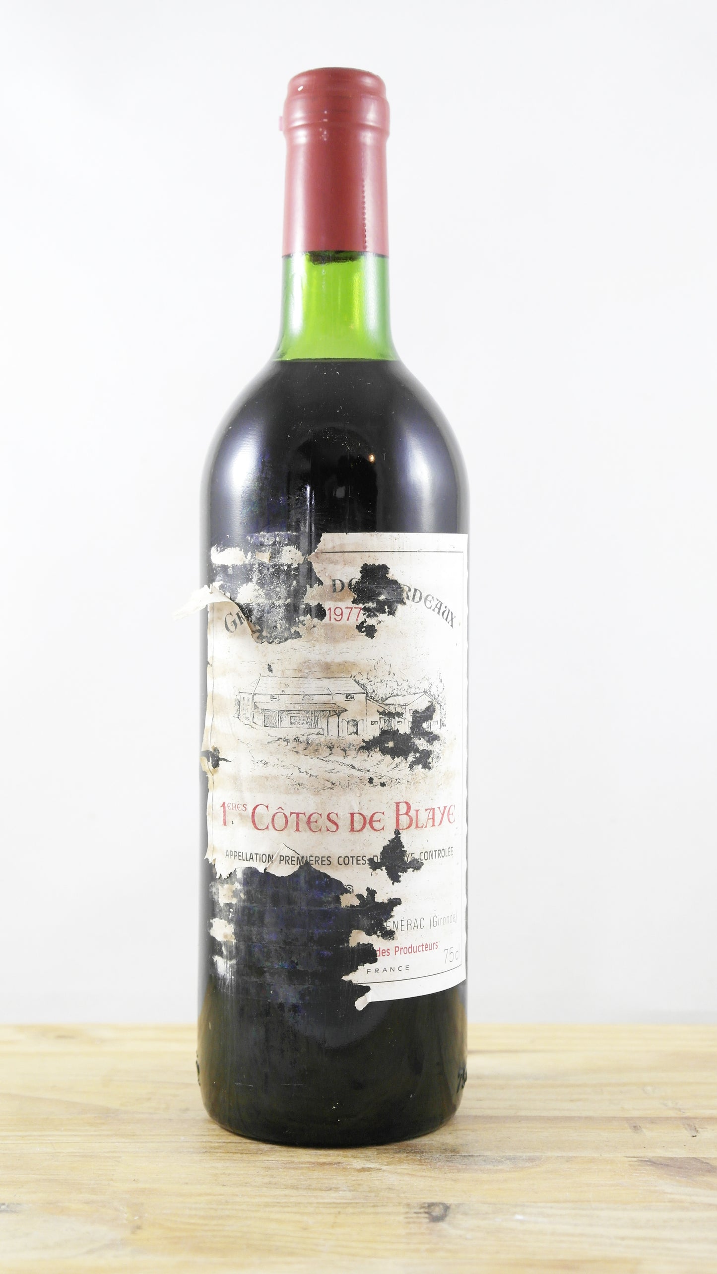 1ères Côtes de Blaye Union des producteurs Générac 1977 MA