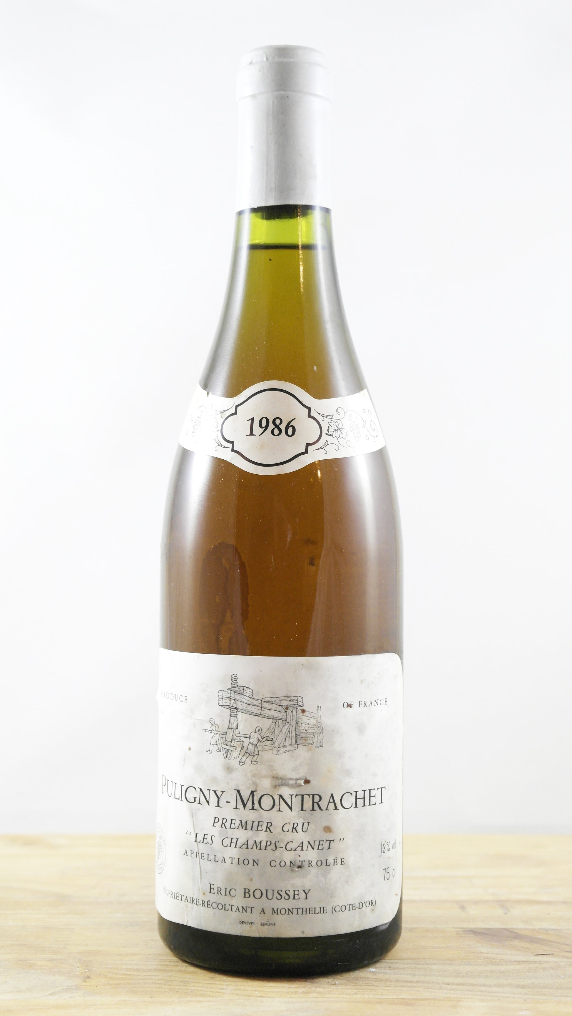 Puligny-Montrachet Eric Bousset 1986