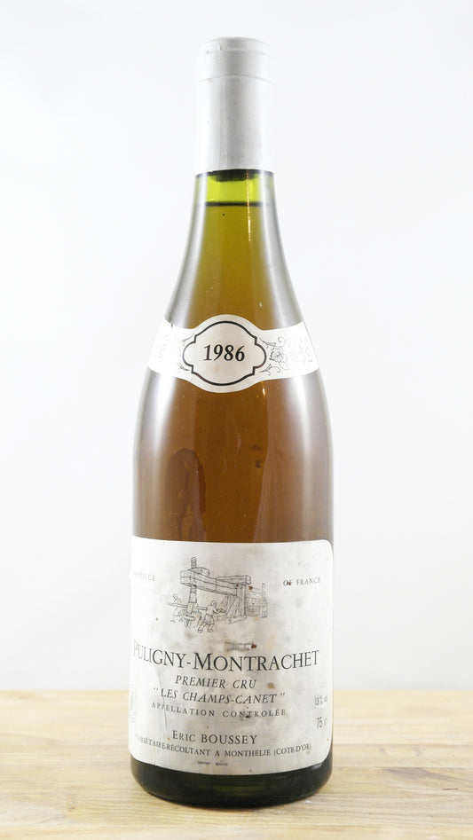 Puligny-Montrachet Eric Bousset 1986