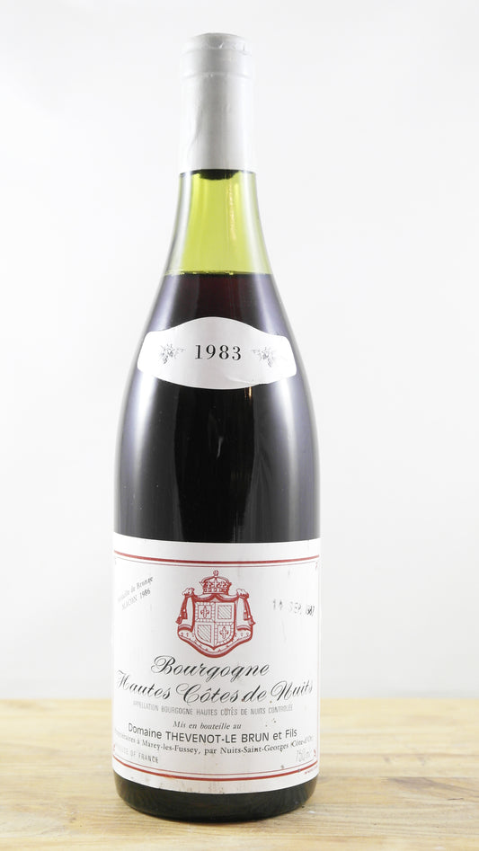 Hautes Côtes de Nuits Thevenot 1983 LB